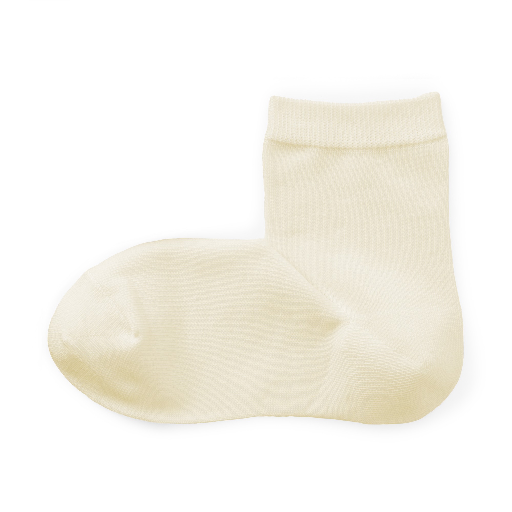 W's Right angle loose top 3 layer short socks