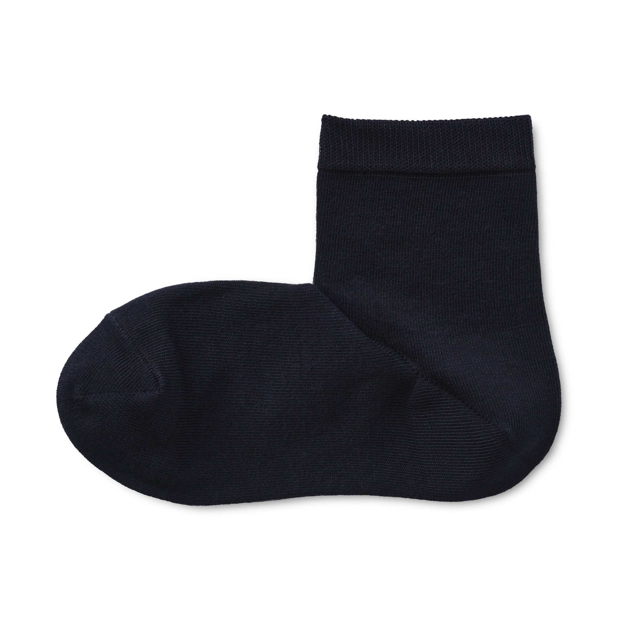 W's Right angle loose top 3 layer short socks