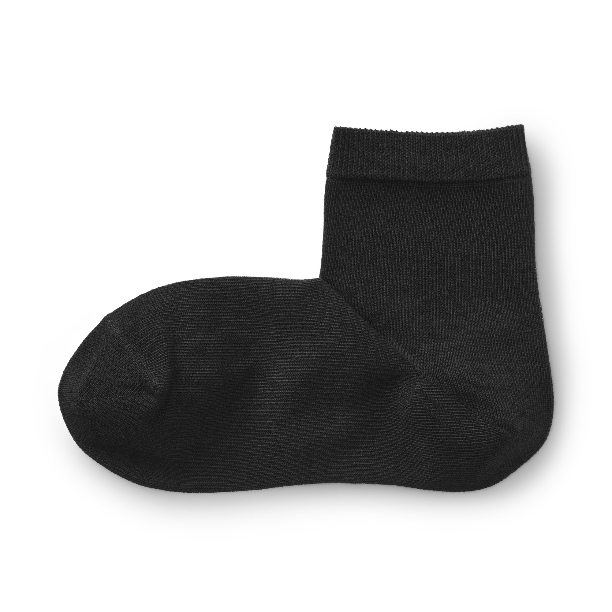 W's Right angle loose top 3 layer short socks