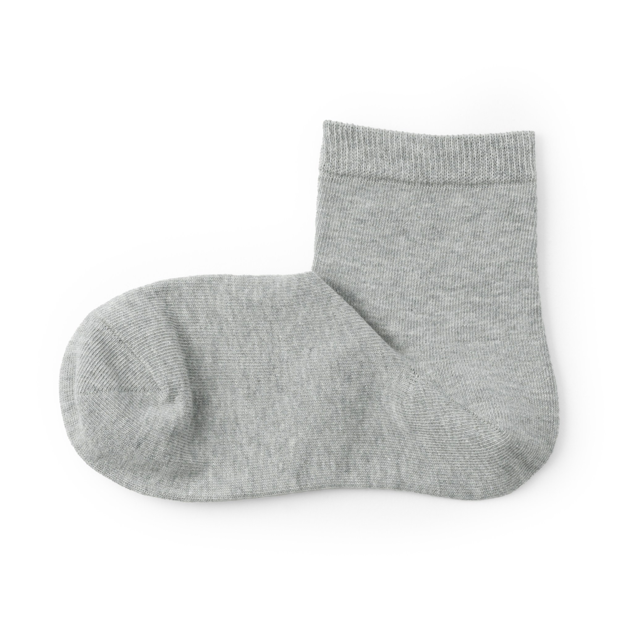 W's Right angle loose top 3 layer short socks