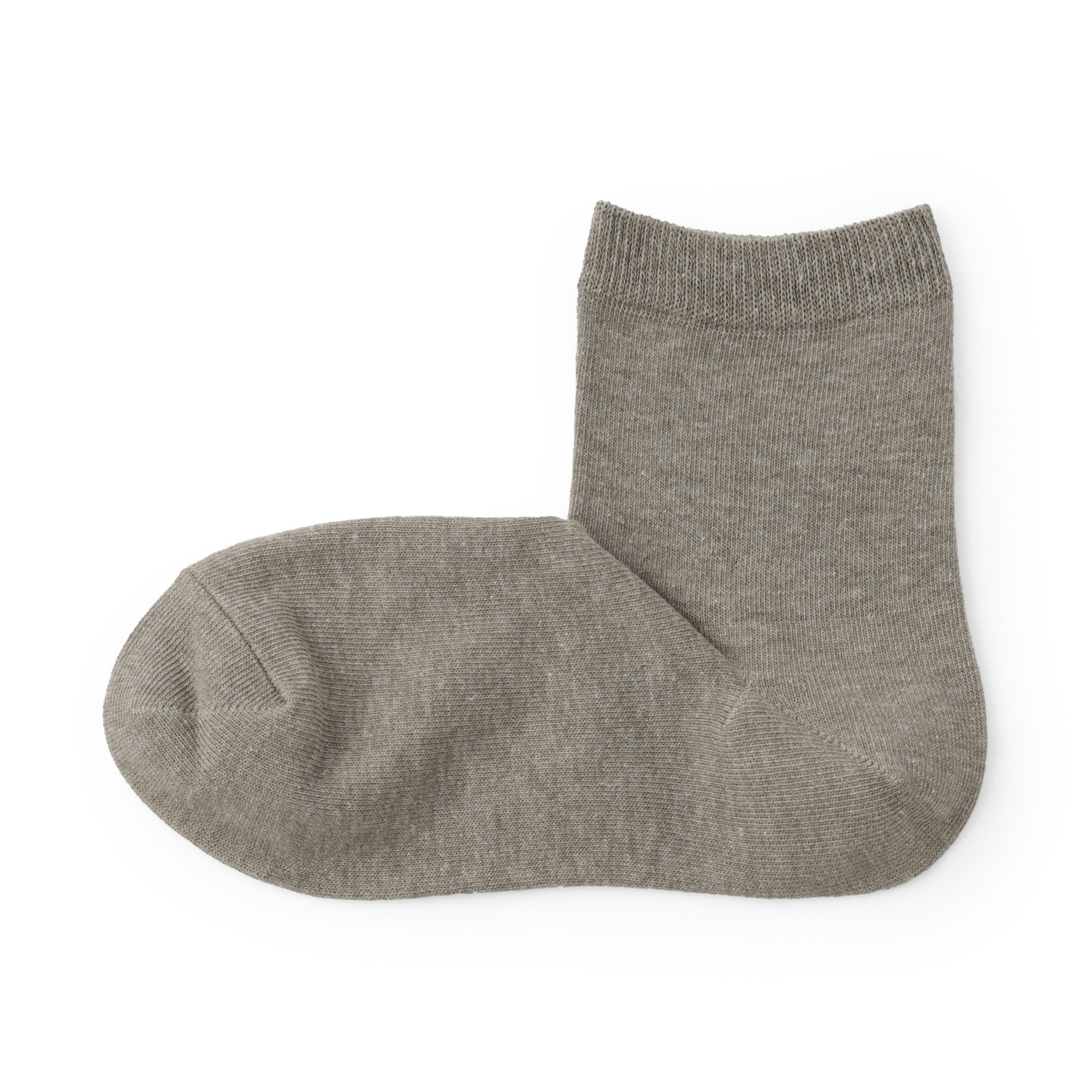 W's Right angle loose top 3 layer short socks