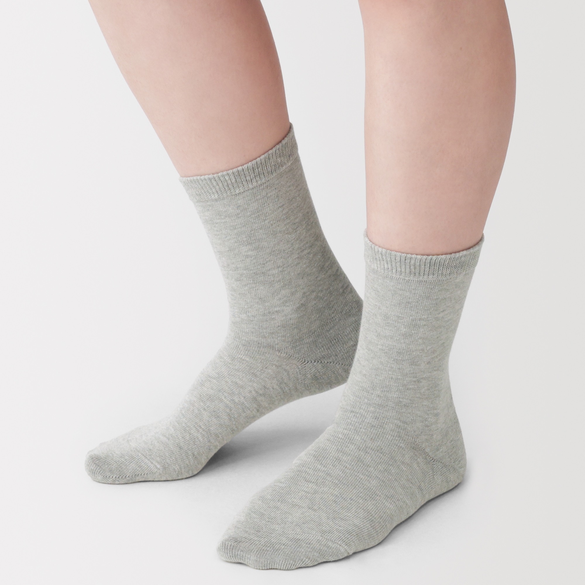W's Right angle loose top 3 layer socks(Reclaimed cotton)