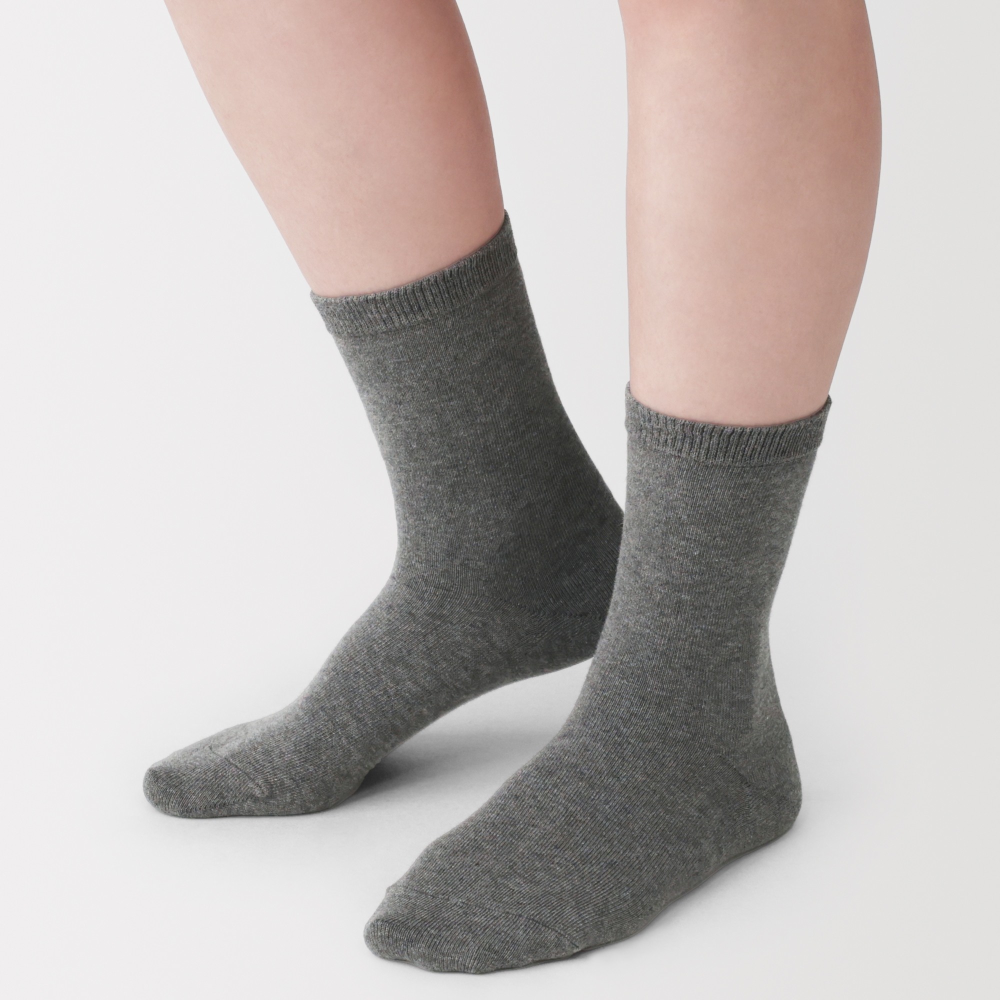 W's Right angle loose top 3 layer socks(Reclaimed cotton)