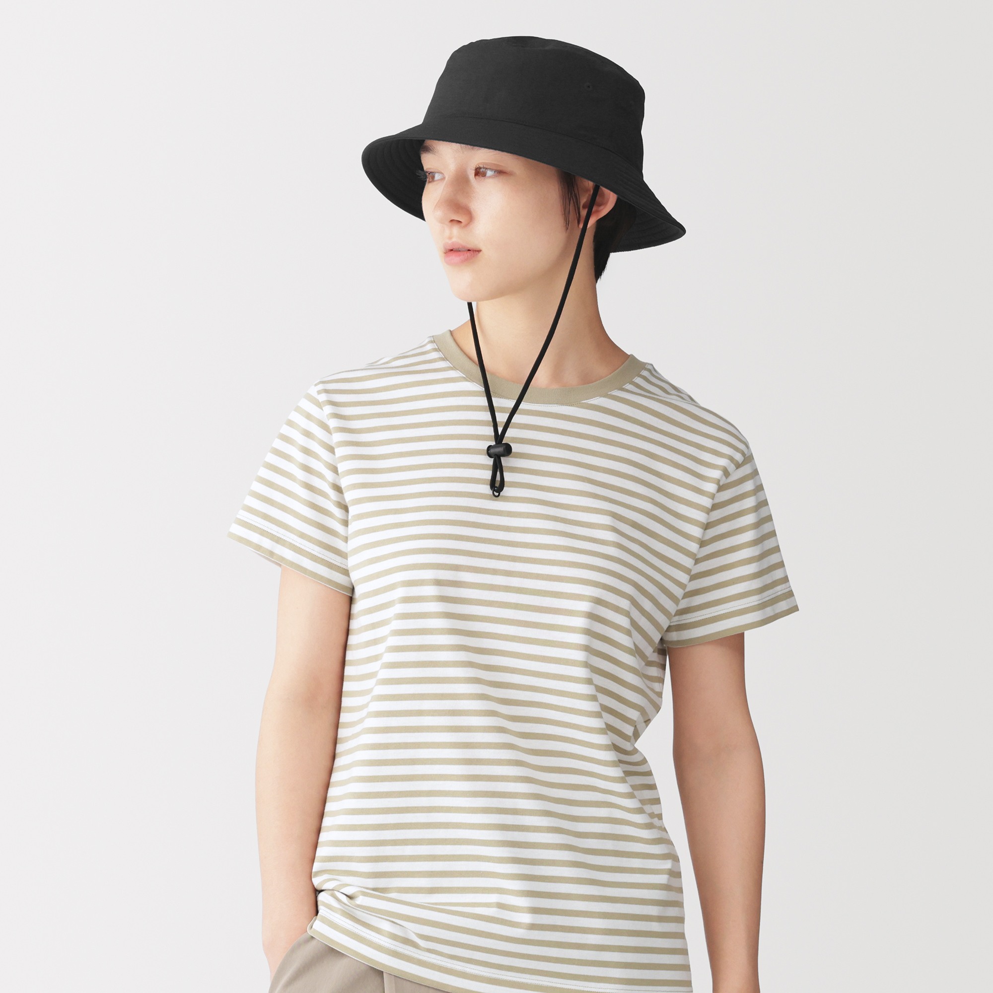 UV protection water repellent bucket hat