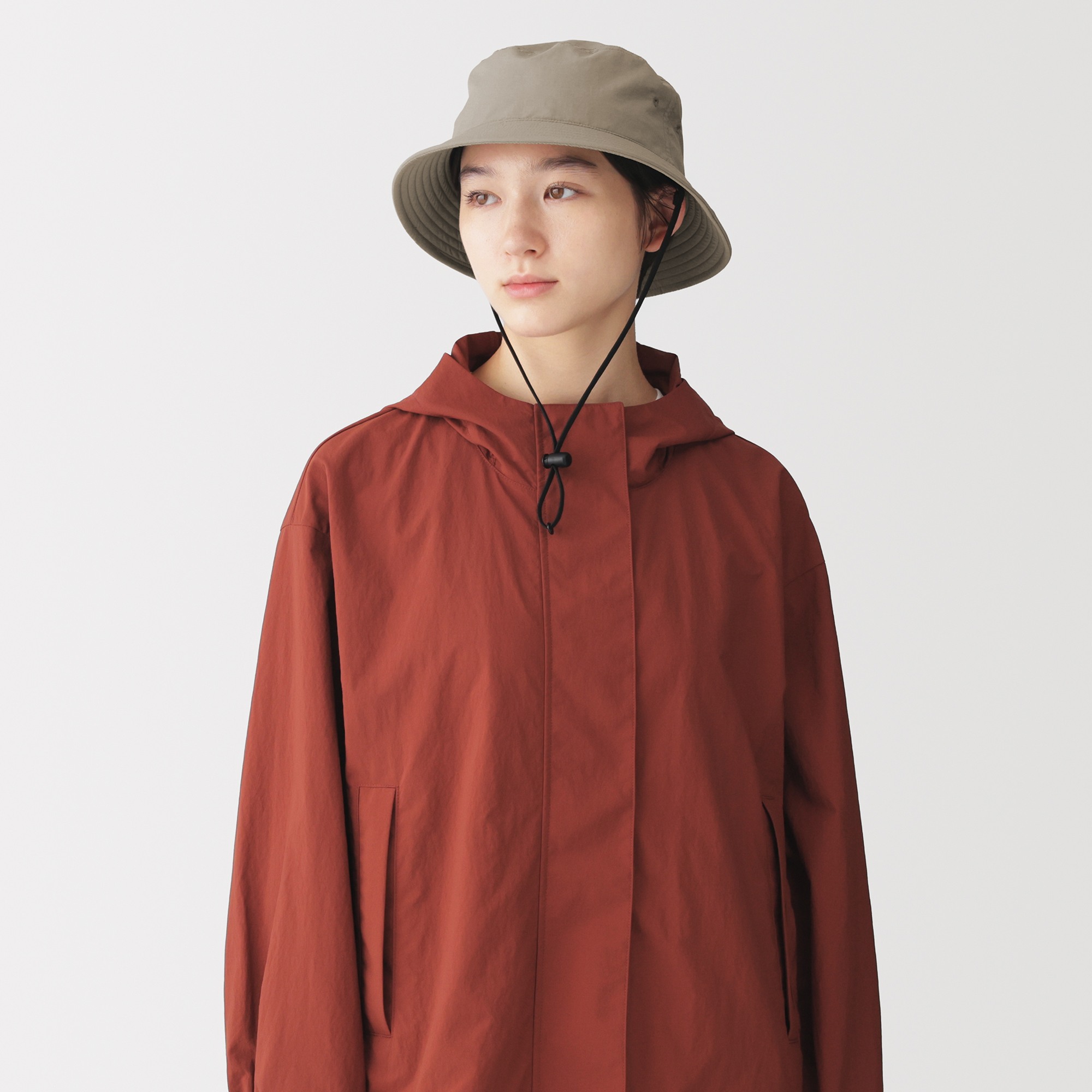 UV protection water repellent bucket hat
