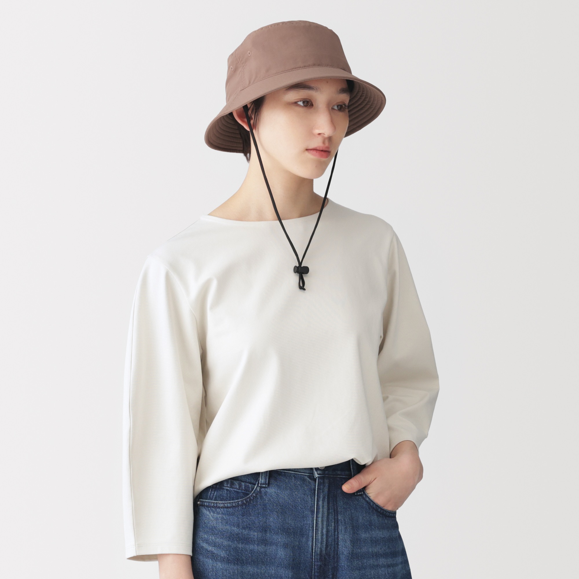 UV protection water repellent bucket hat