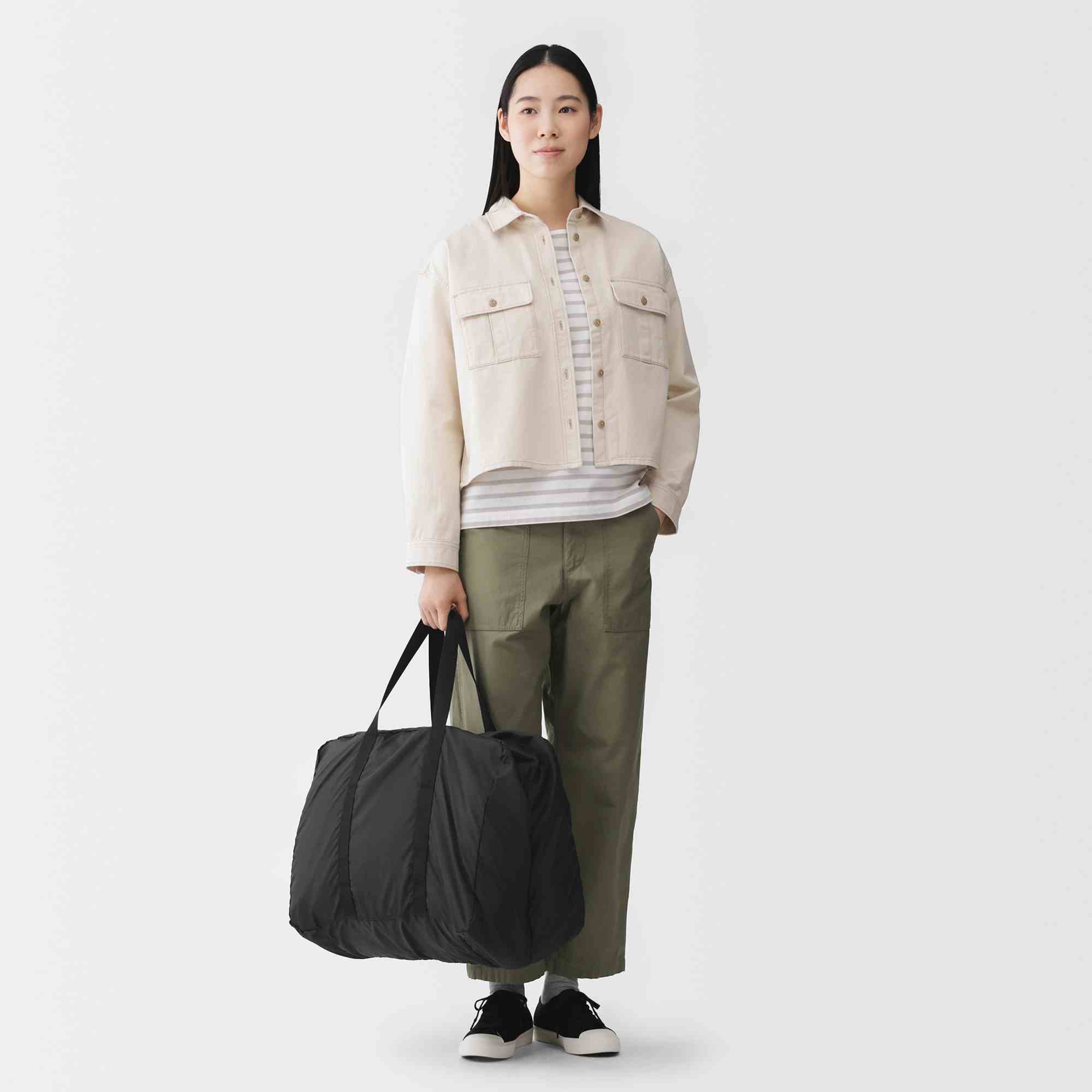 Pocketable convenient for travel boston bag
