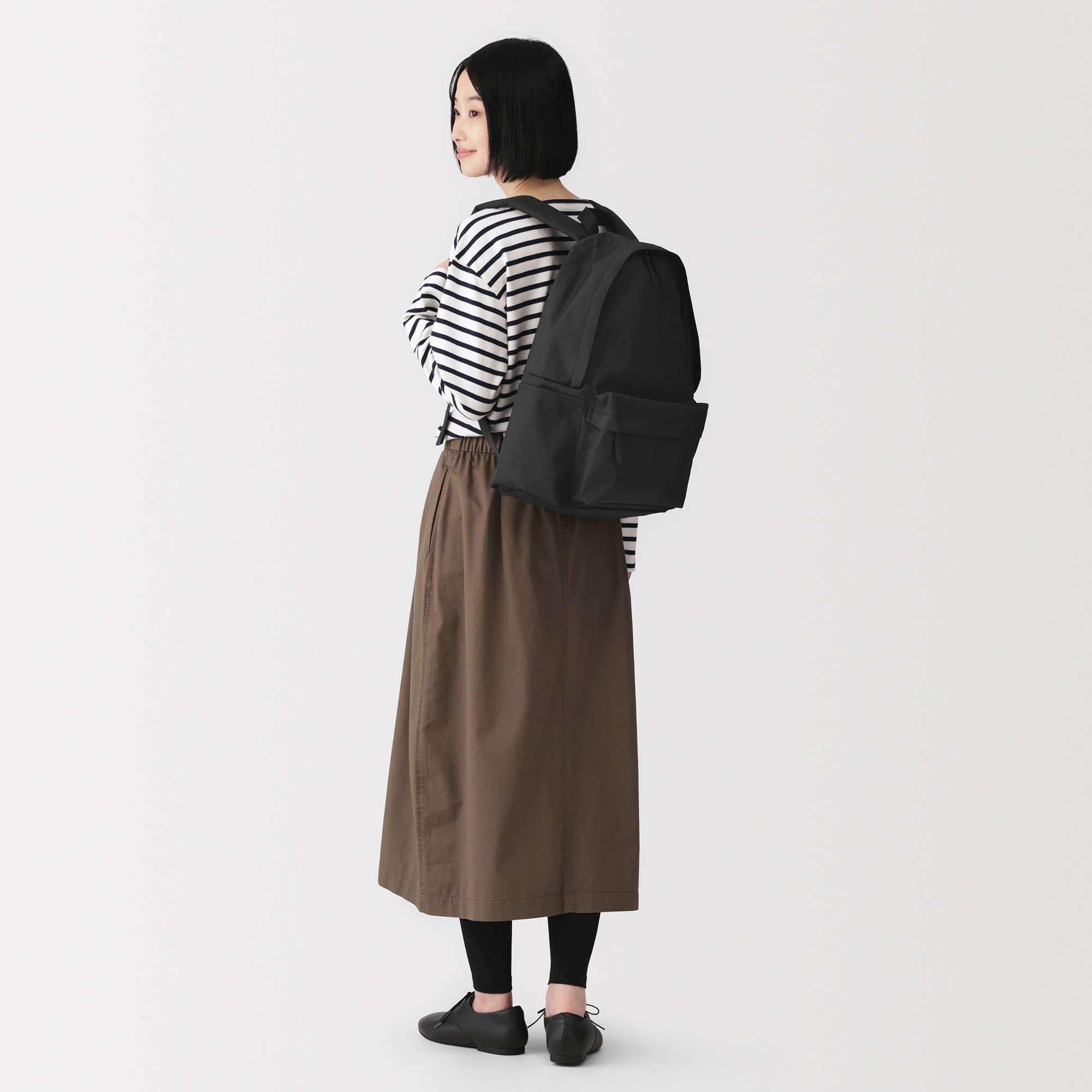 Fatigue reduction water repellent backpack