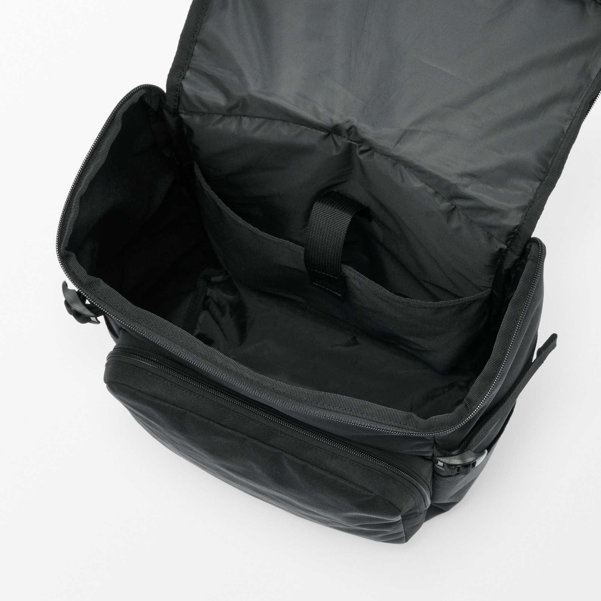 Fatigue reduction water repellent toploader backpack