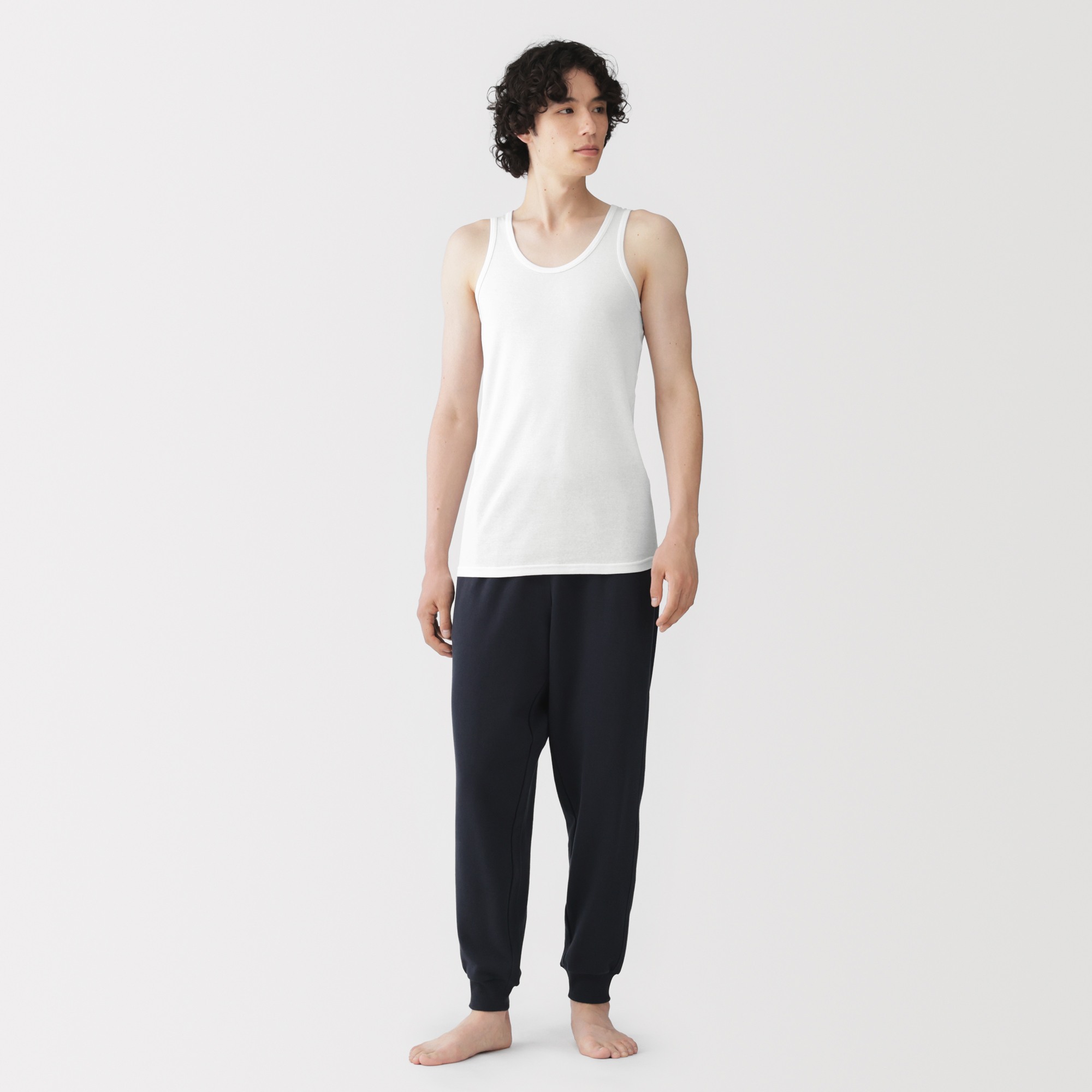 M's Moisture wicking cotton tank top(OS)