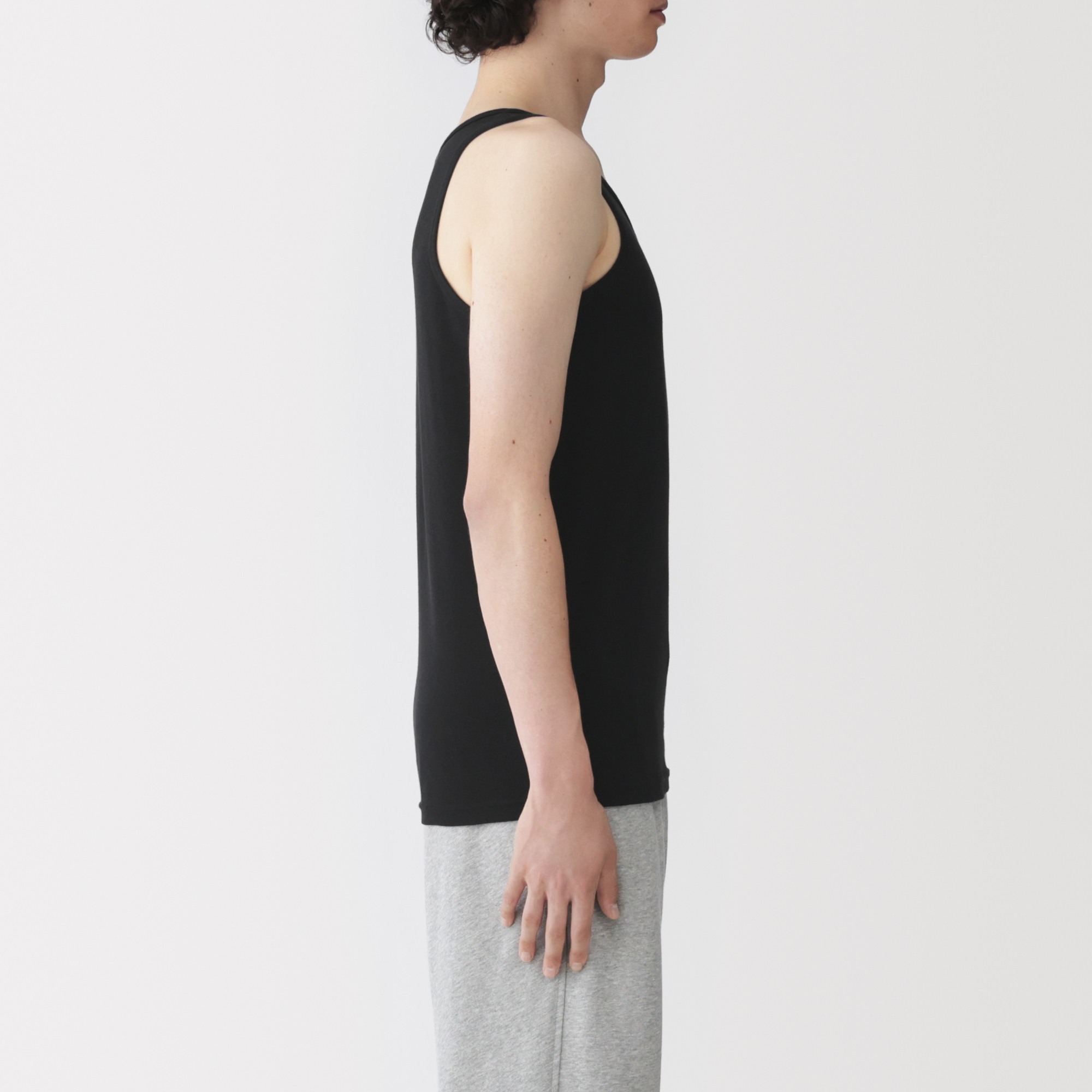 M's Moisture wicking cotton tank top(OS)