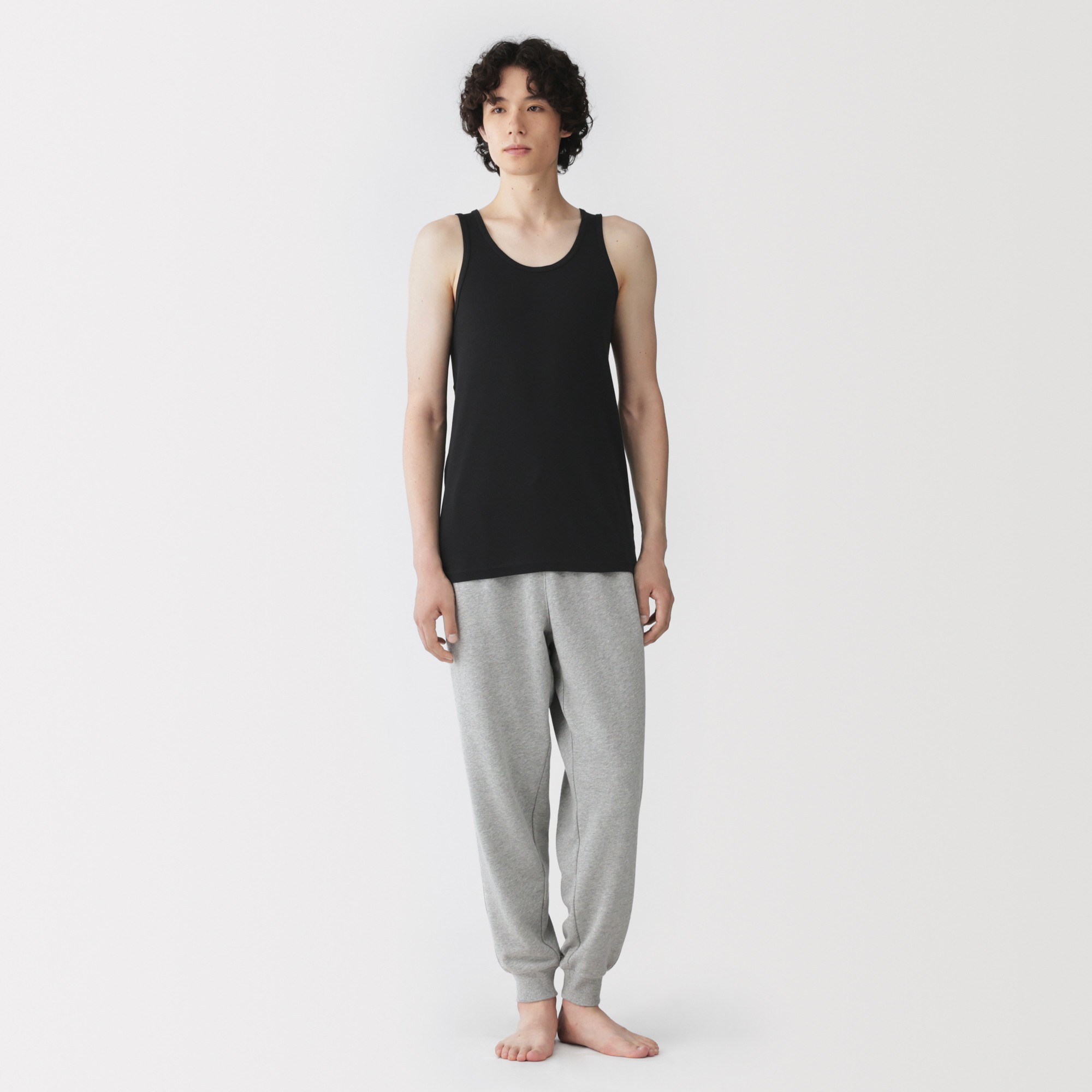 M's Moisture wicking cotton tank top(OS)