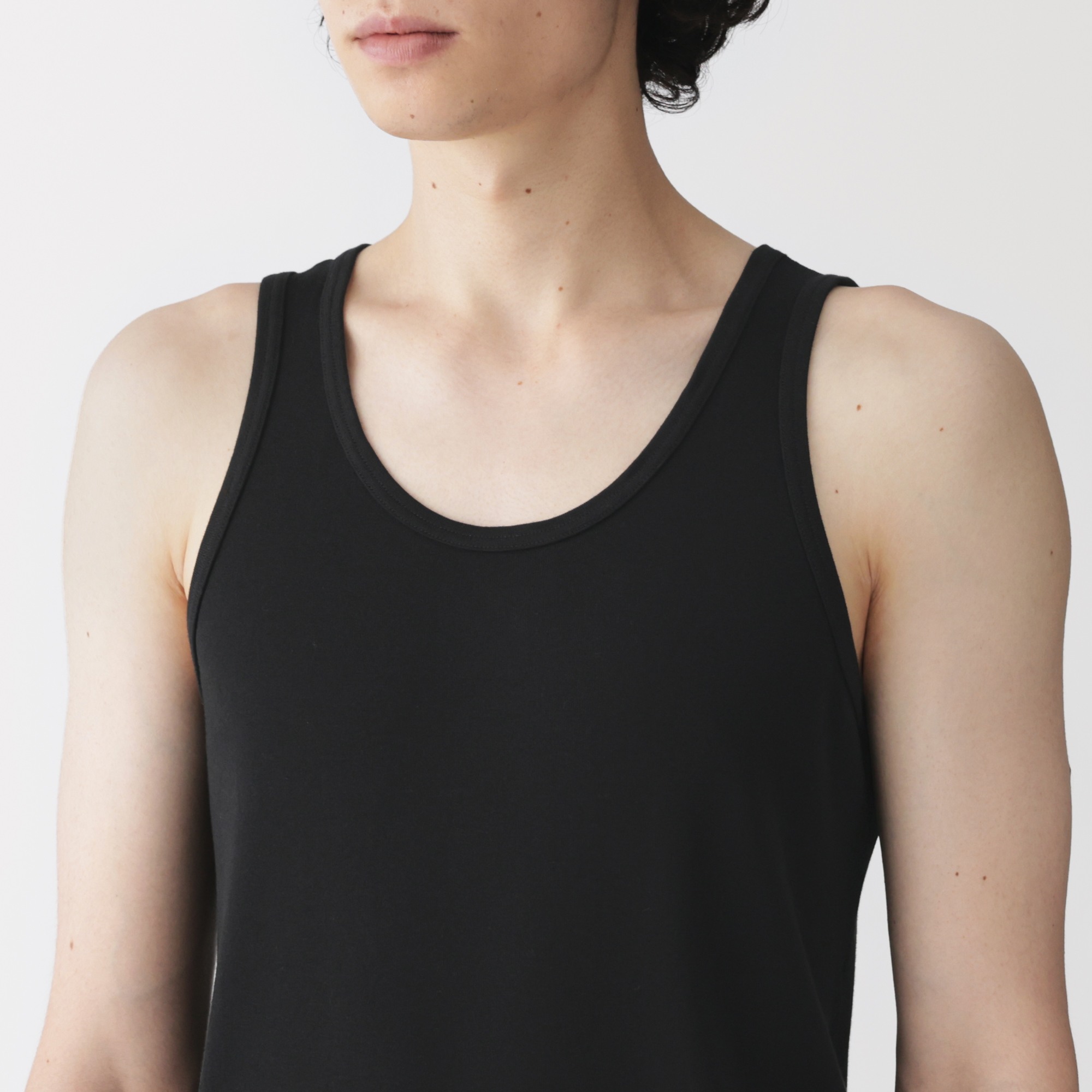 M's Moisture wicking cotton tank top(OS)
