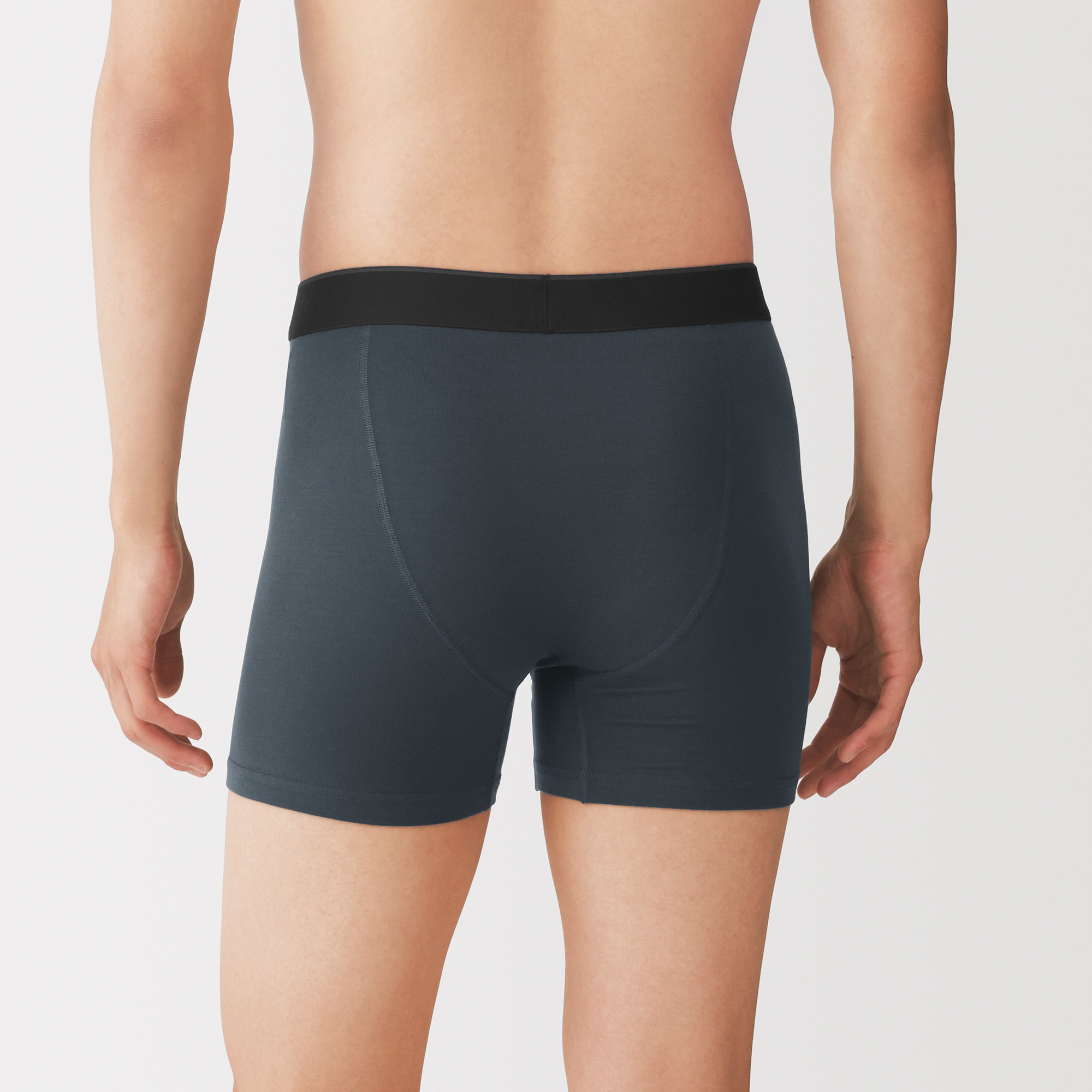 M's Lyocell blended Front open boxer briefs