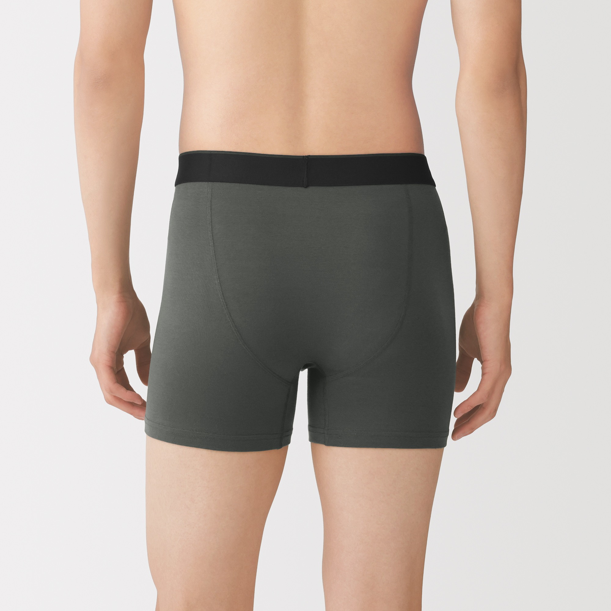 M's Lyocell blended Front open boxer briefs