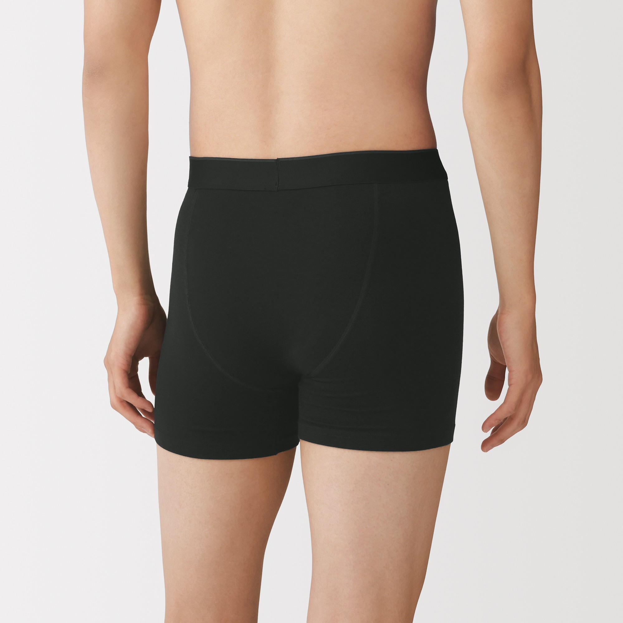 M's Lyocell blended Front open boxer briefs