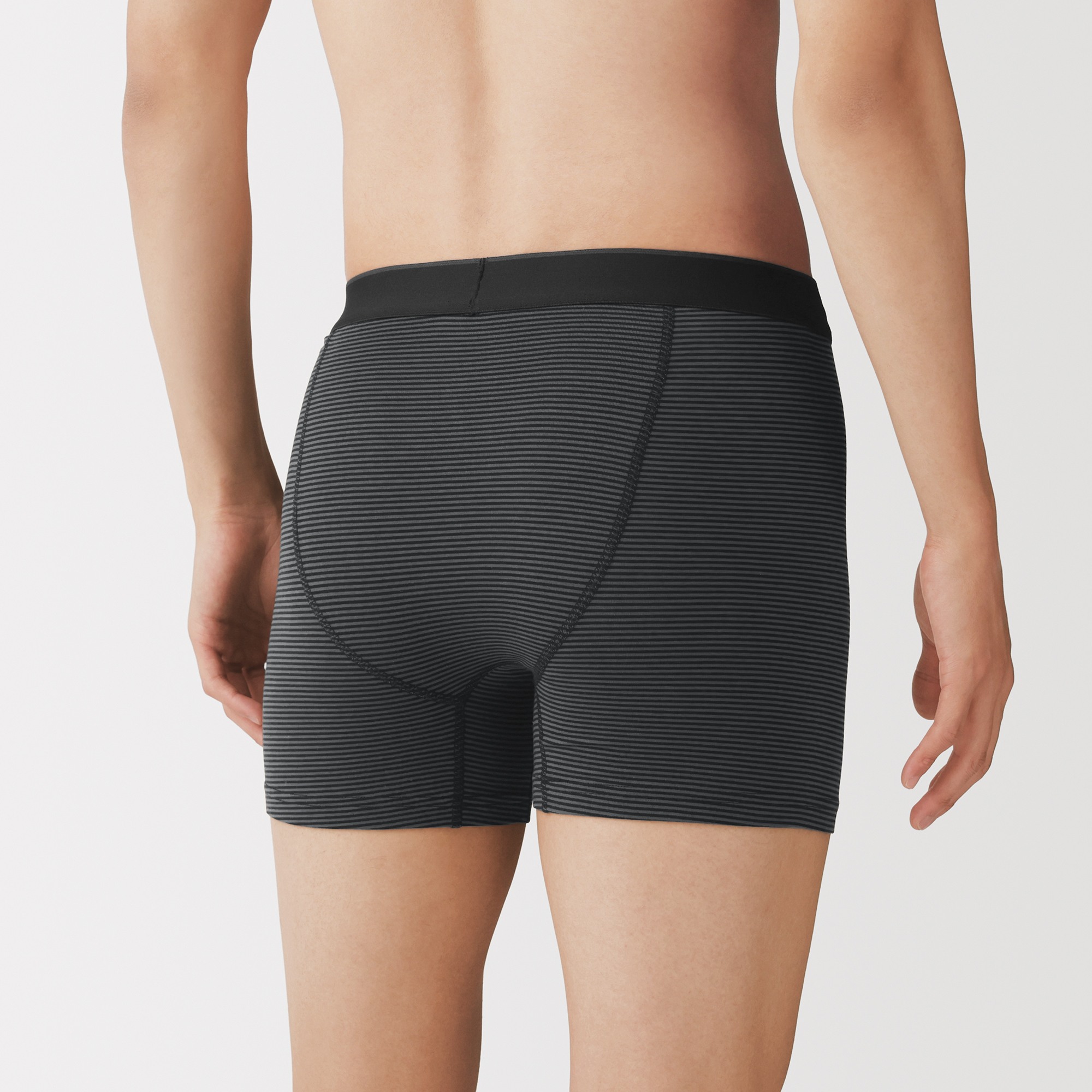 M's Lyocell blended Front open boxer briefs