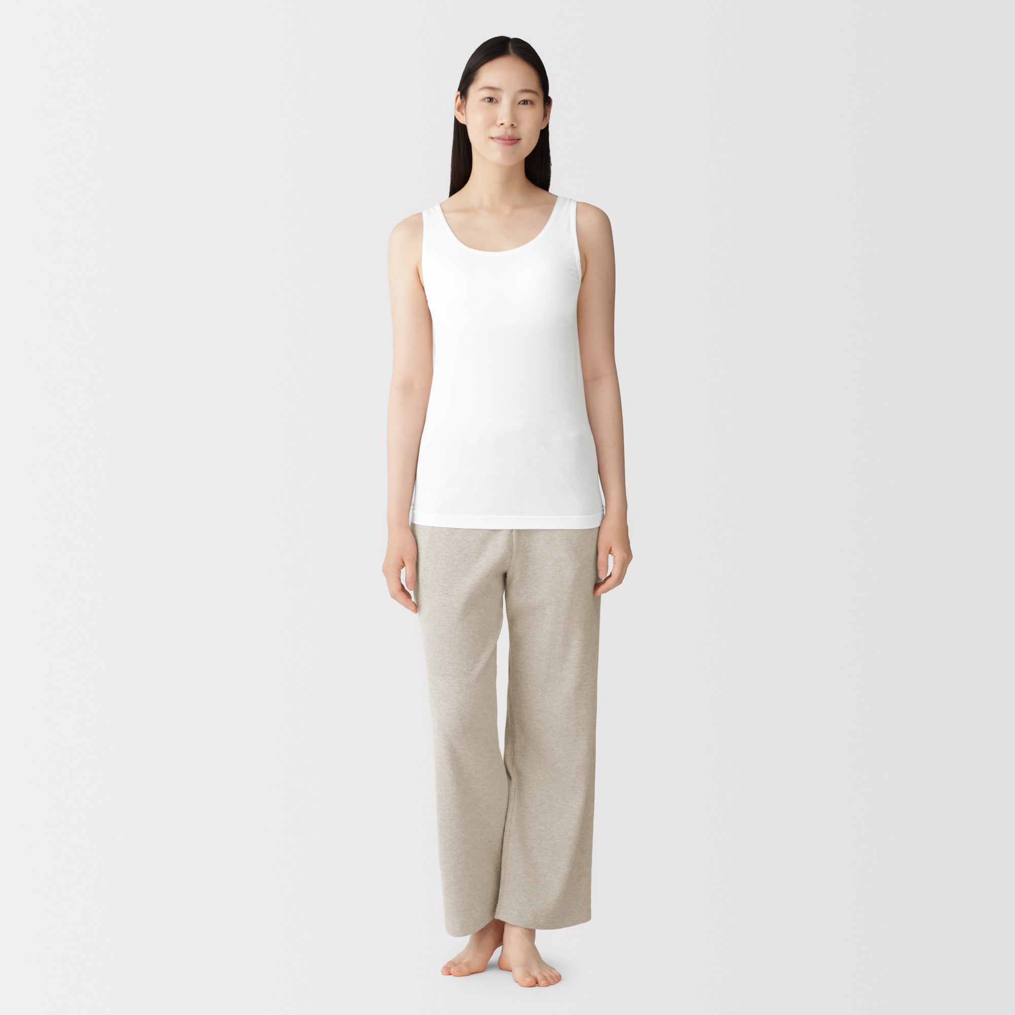 W's Lyocell blended bra tank top