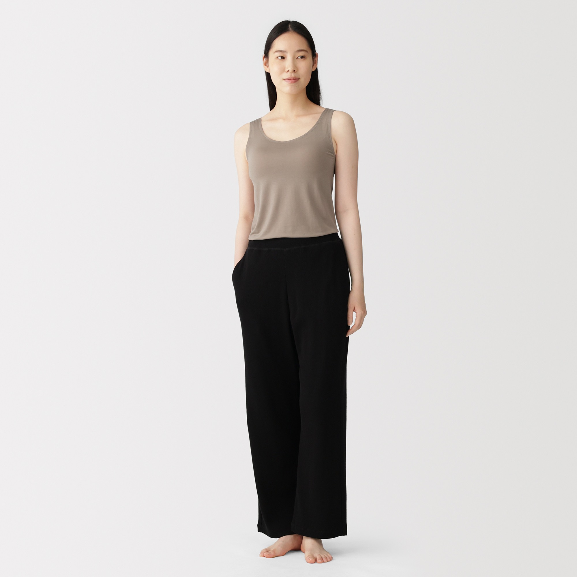 W's Lyocell blended bra tank top