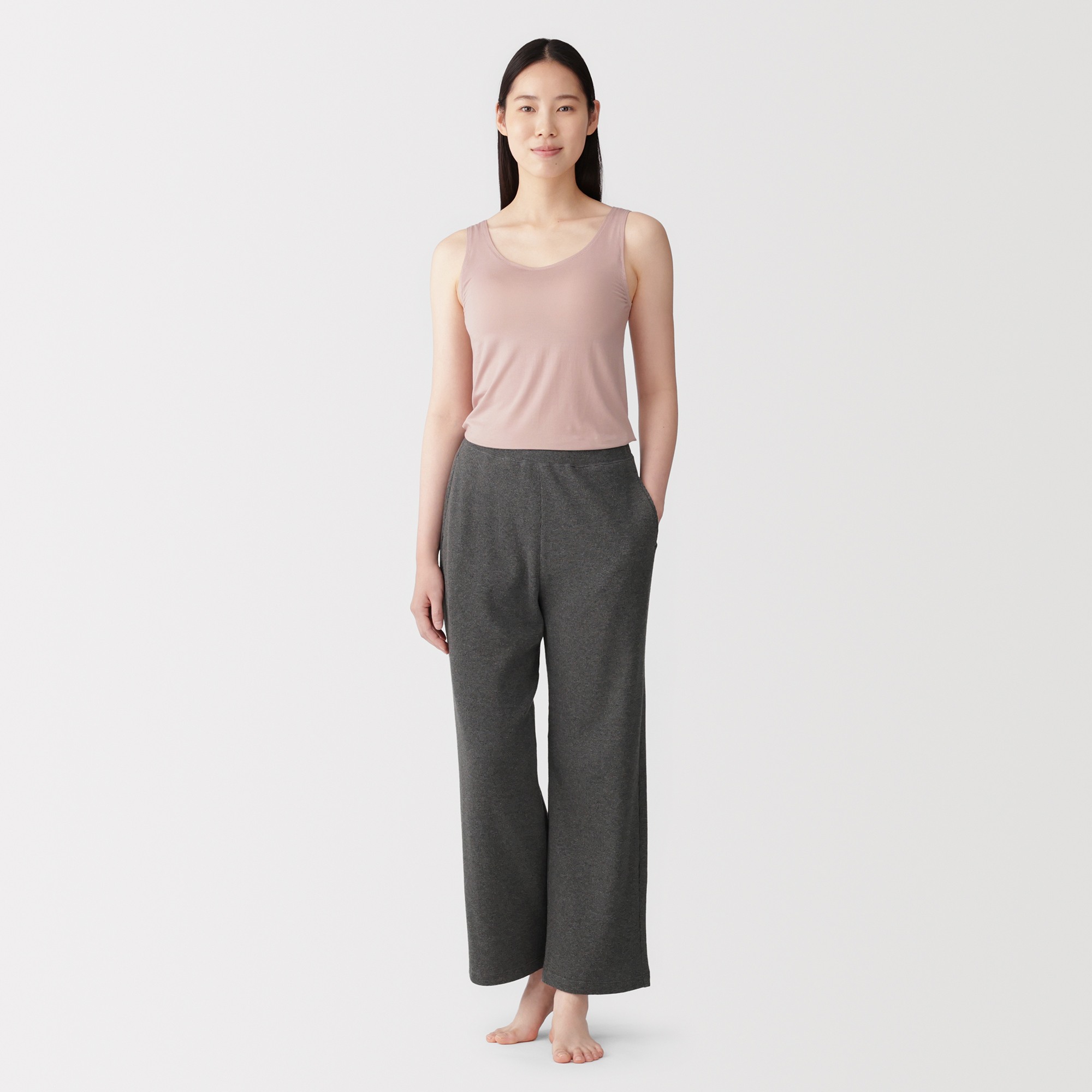 W's Lyocell blended bra tank top