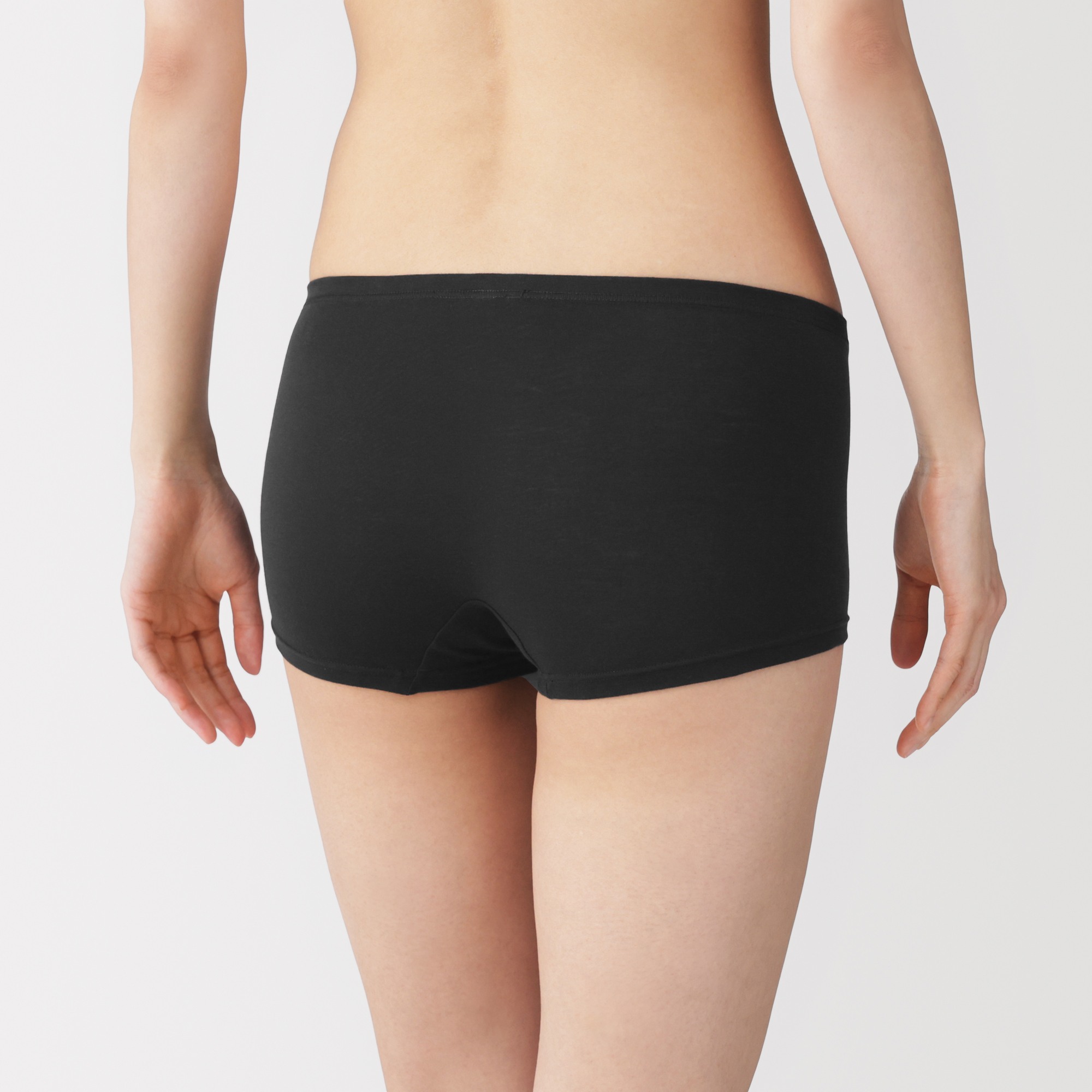 W's Lyocell blended boy shorts