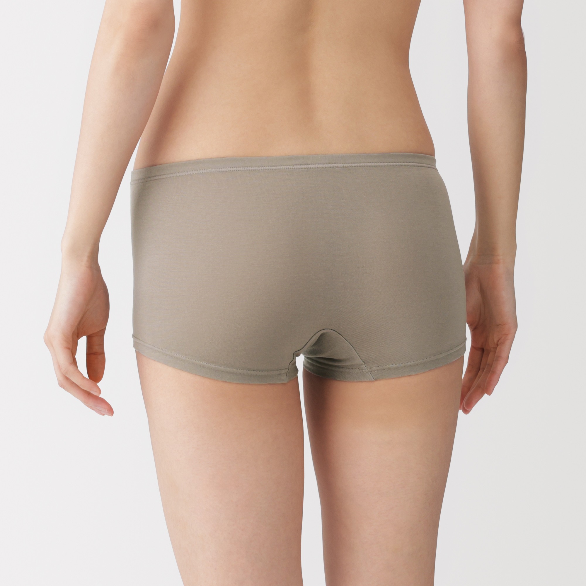 W's Lyocell blended boy shorts