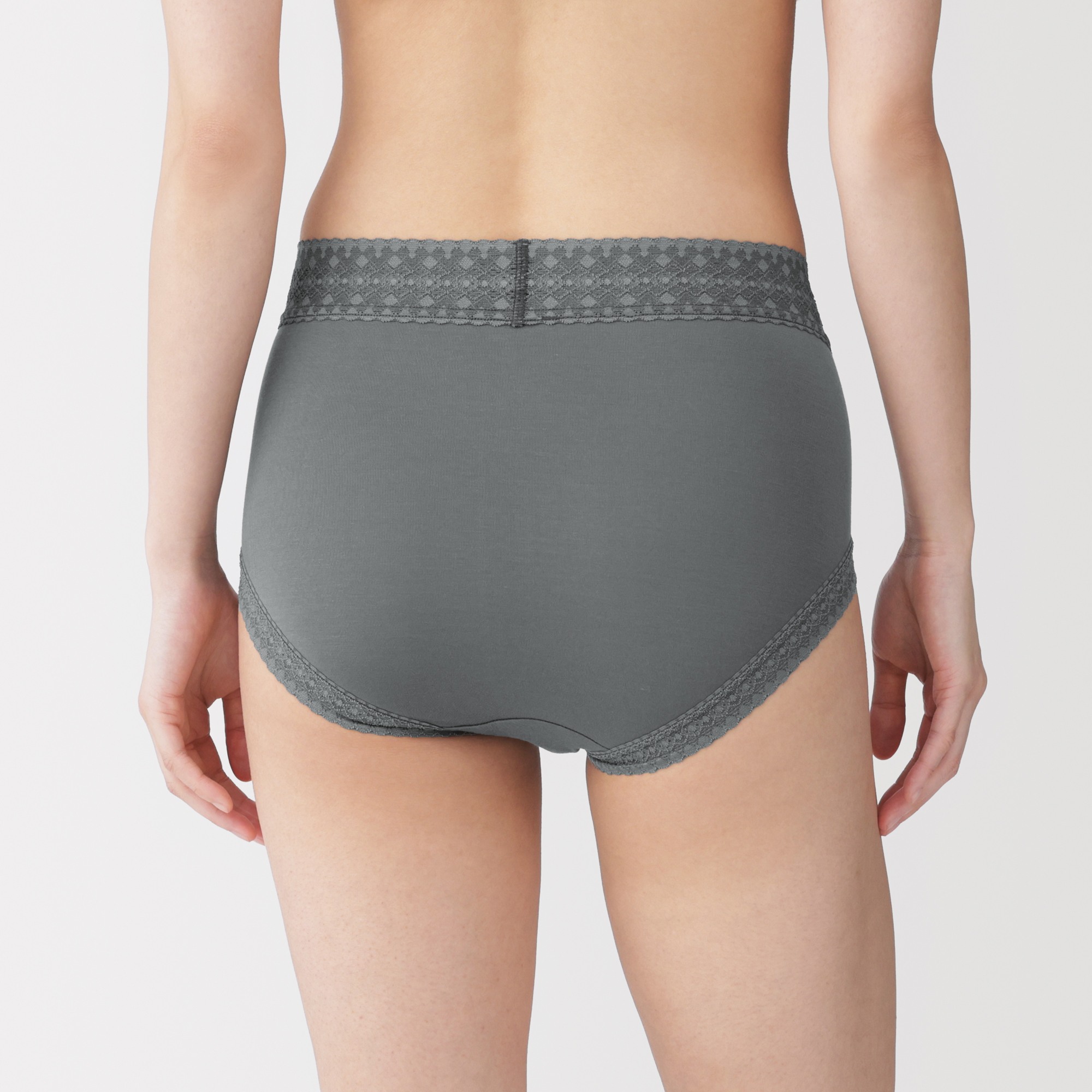 W's Lyocell blended high-rise laced shorts