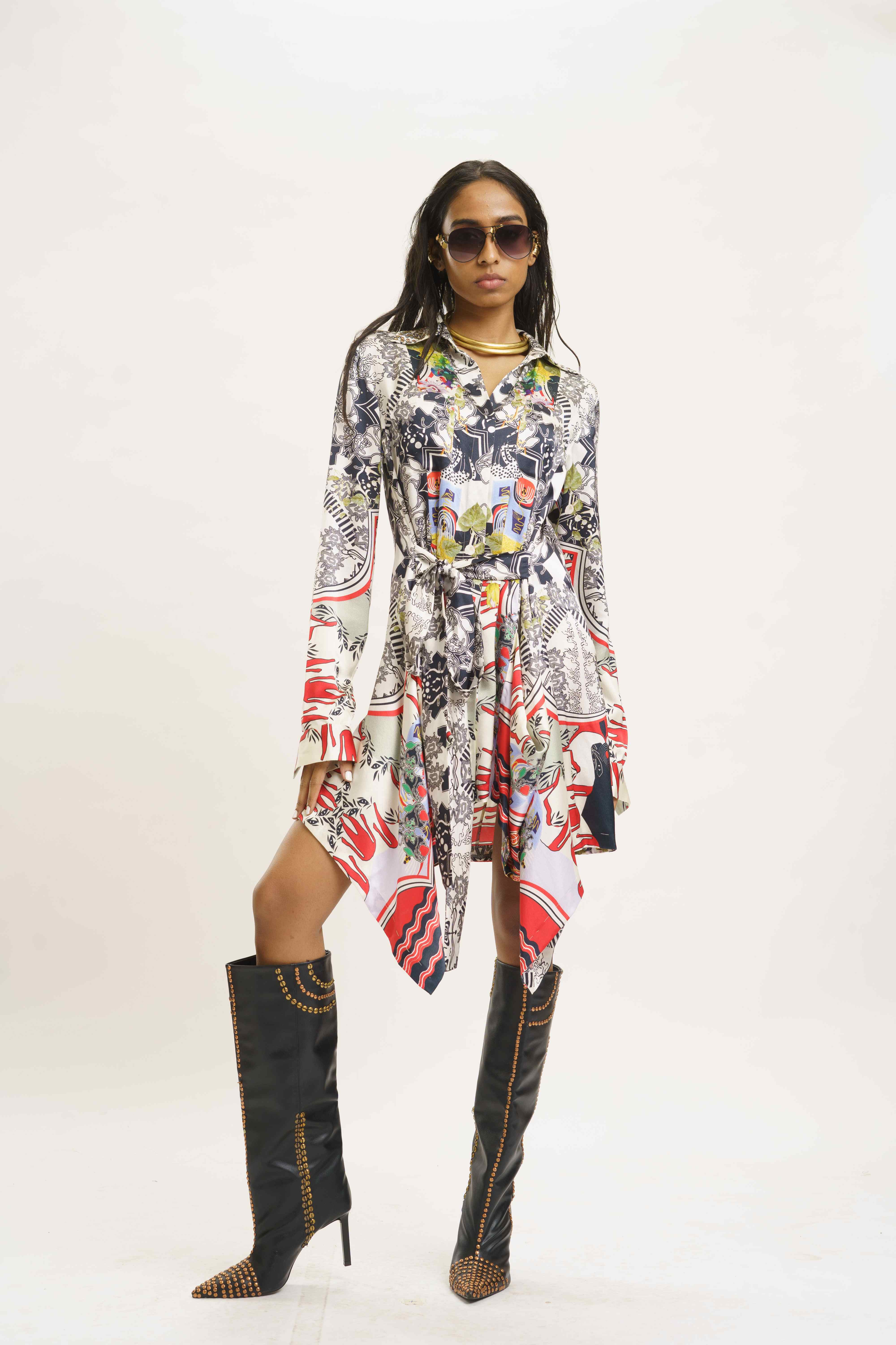 Assymetric dress
