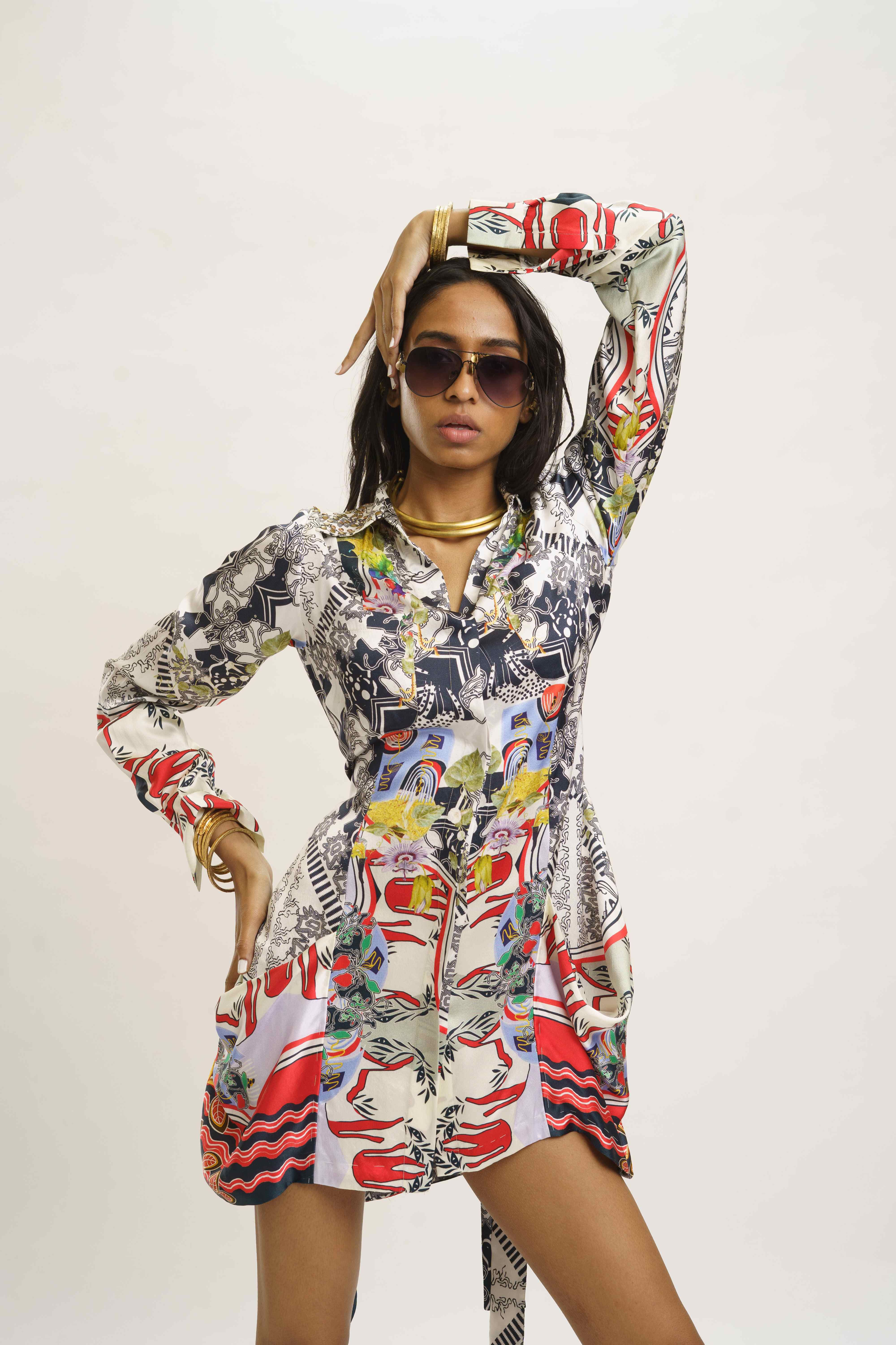 Assymetric dress