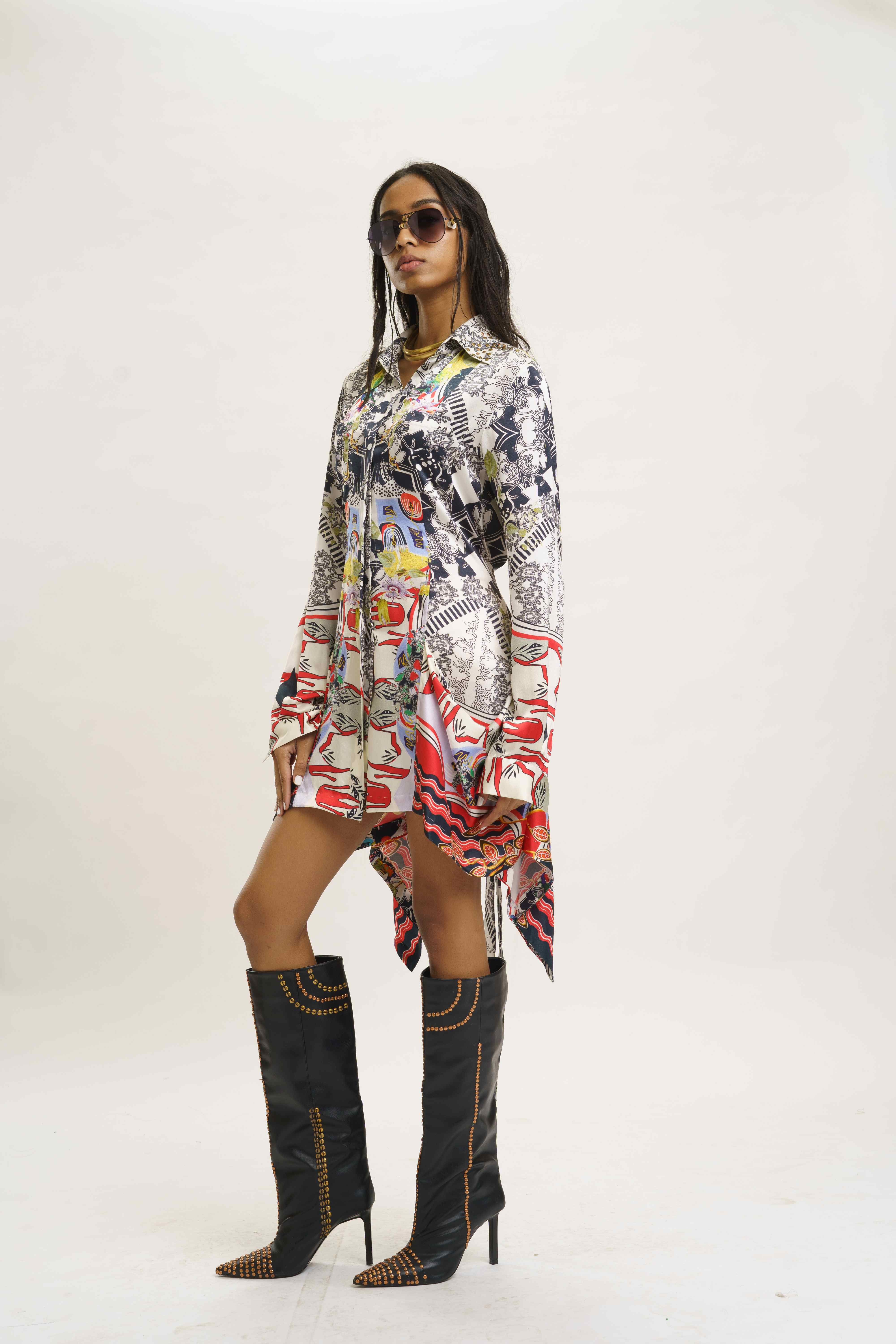 Assymetric dress