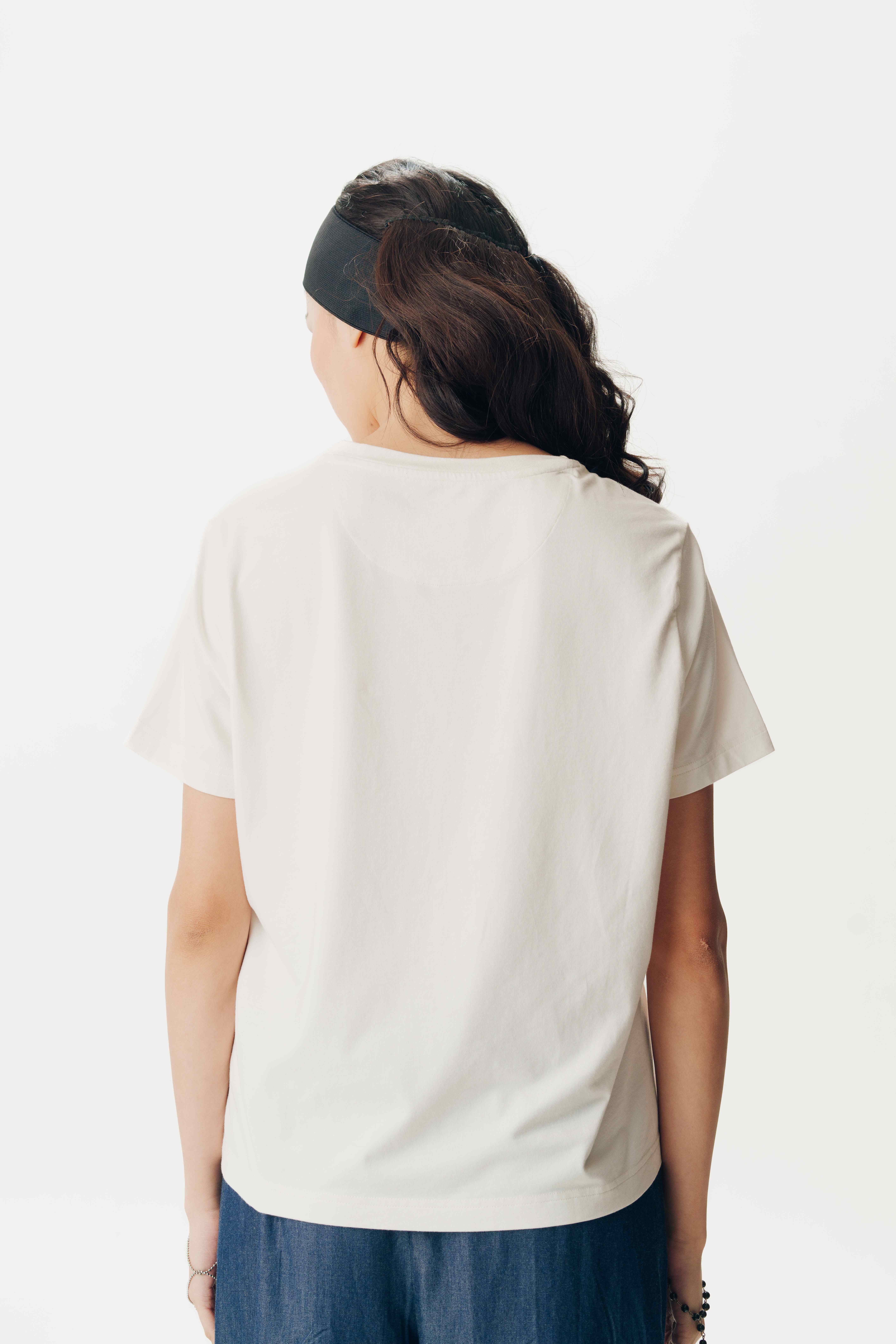 Embroidered Half Sleeve T-shirt