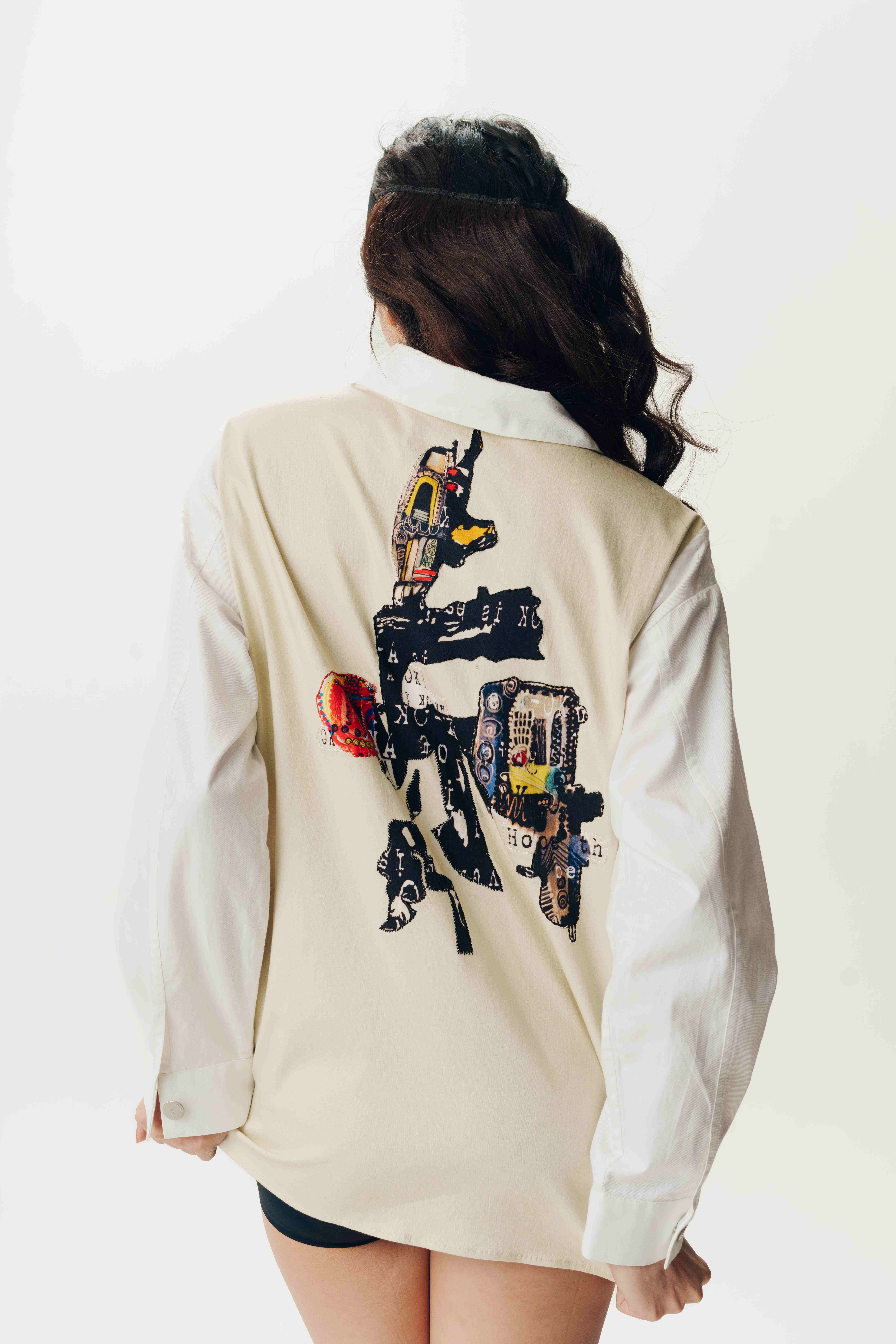 Printed Shacket