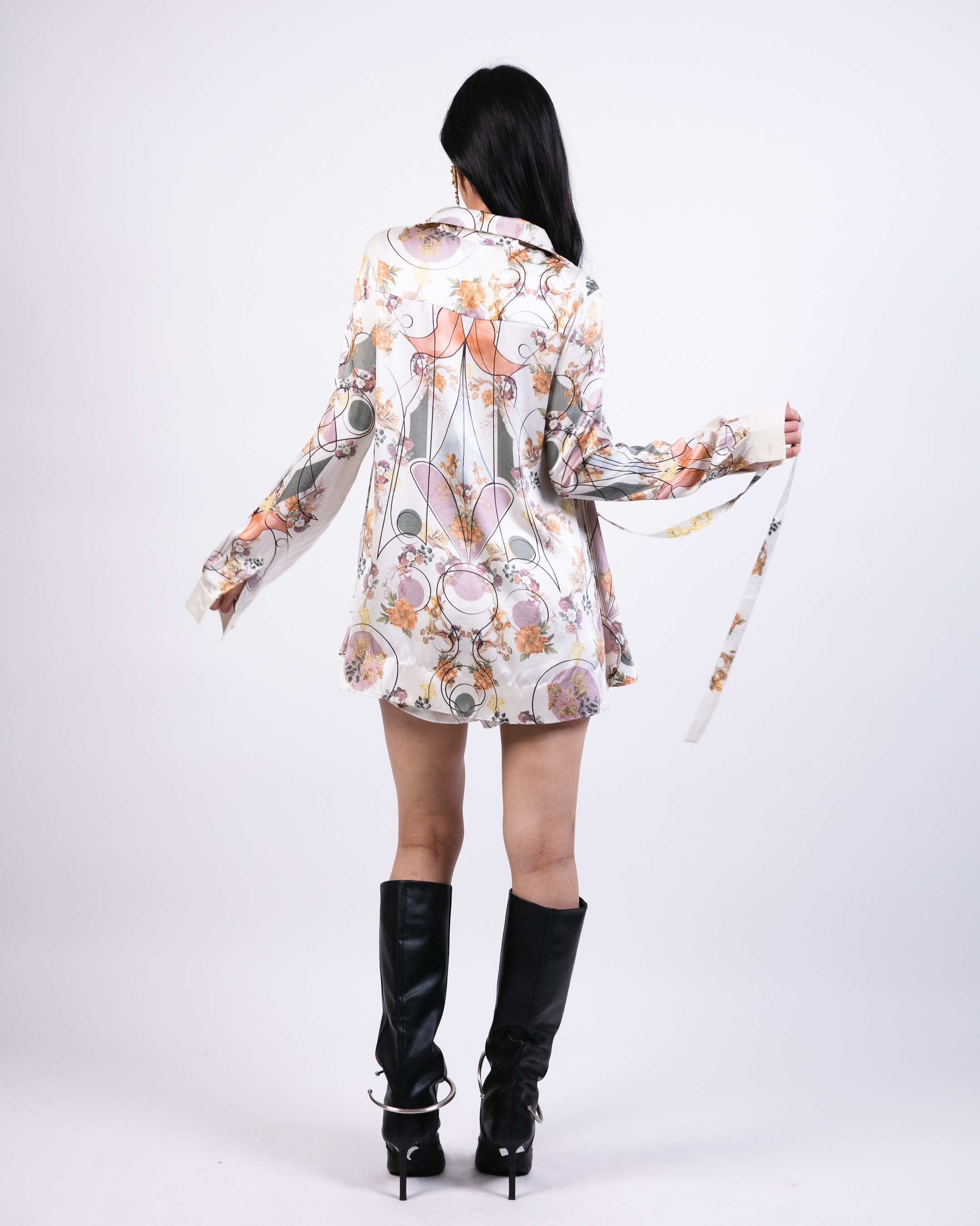 Printed Silk Shirt