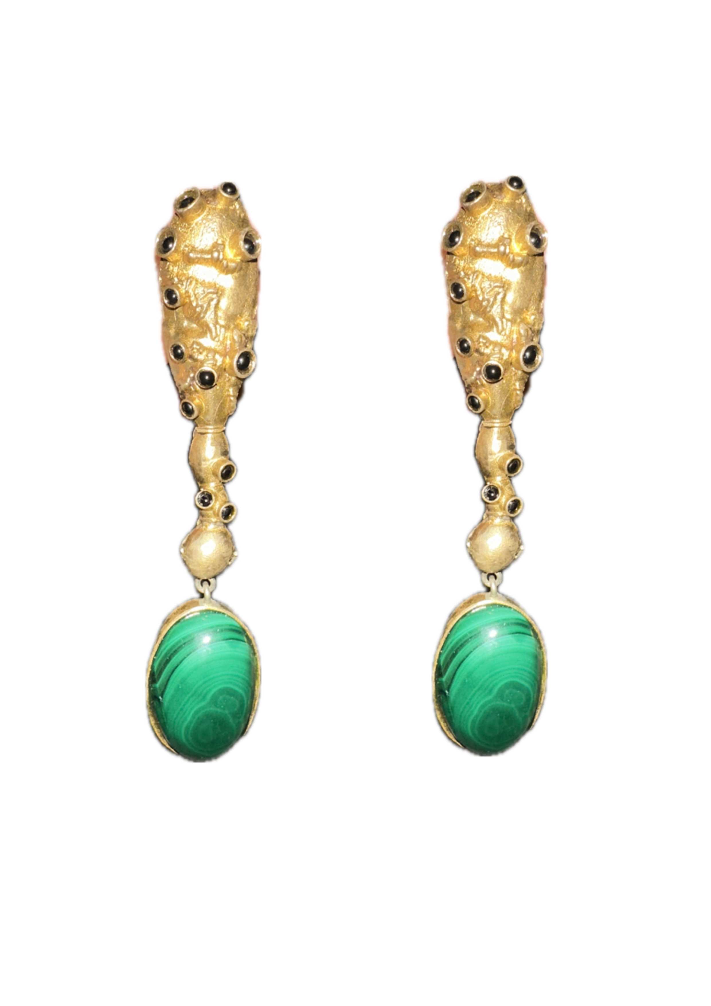 Malachite Muse Ovals