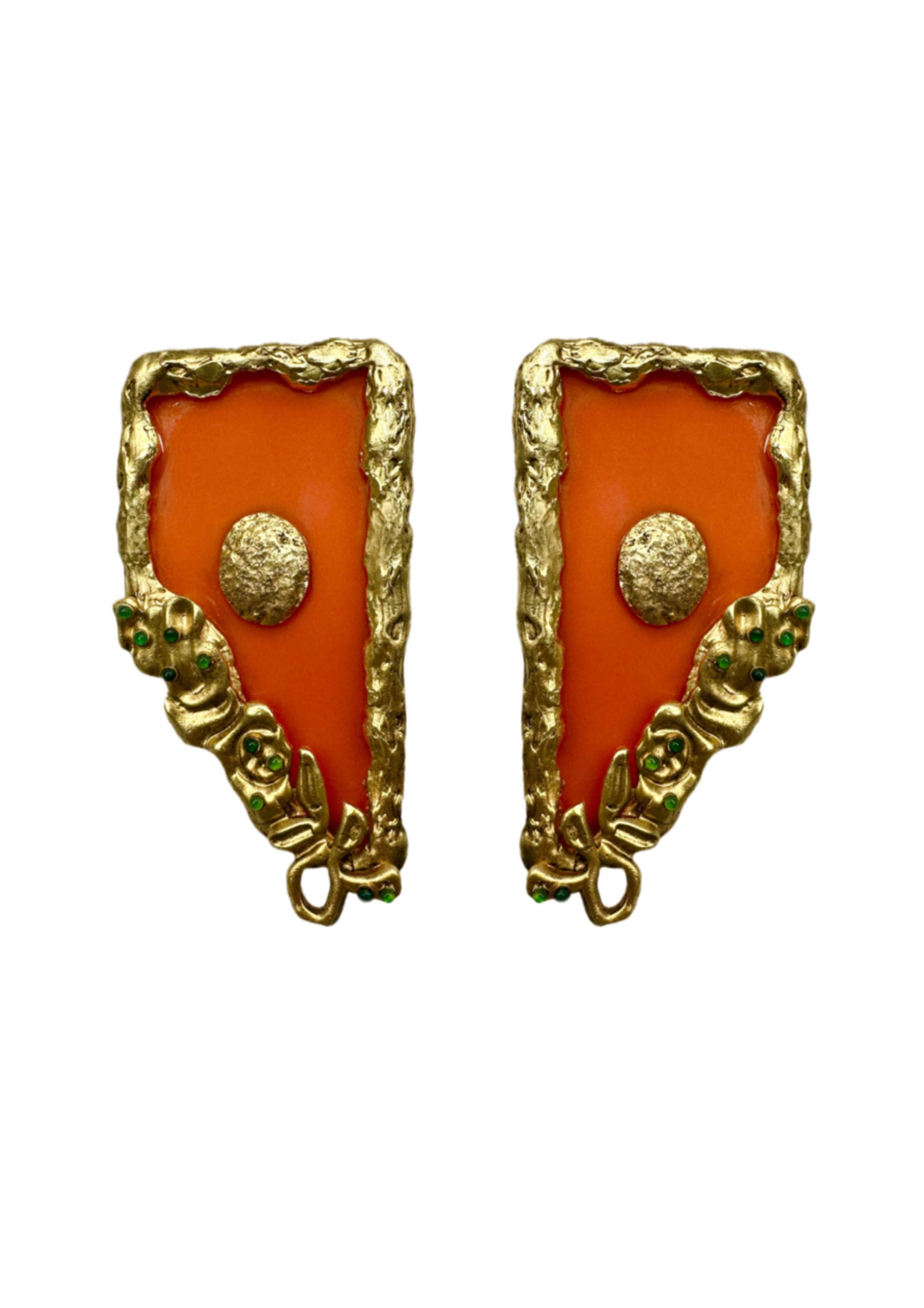 Gilded Matrix Studs