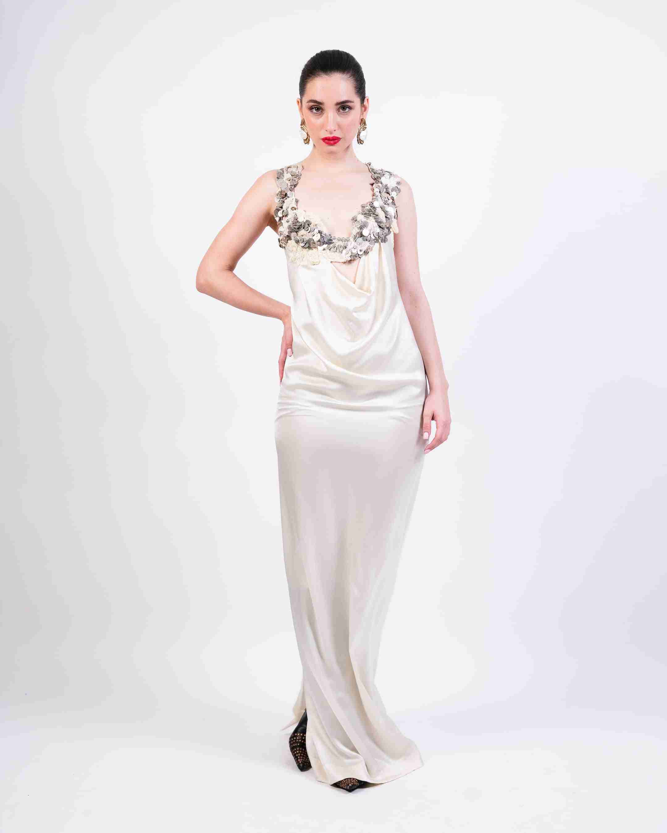 Cocktail Dress with Lace Detailing
