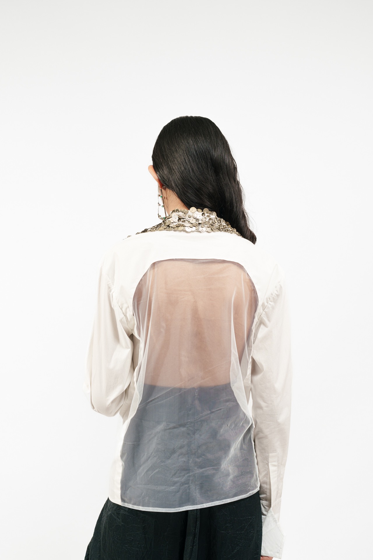 Shirt with Dhoti Pants