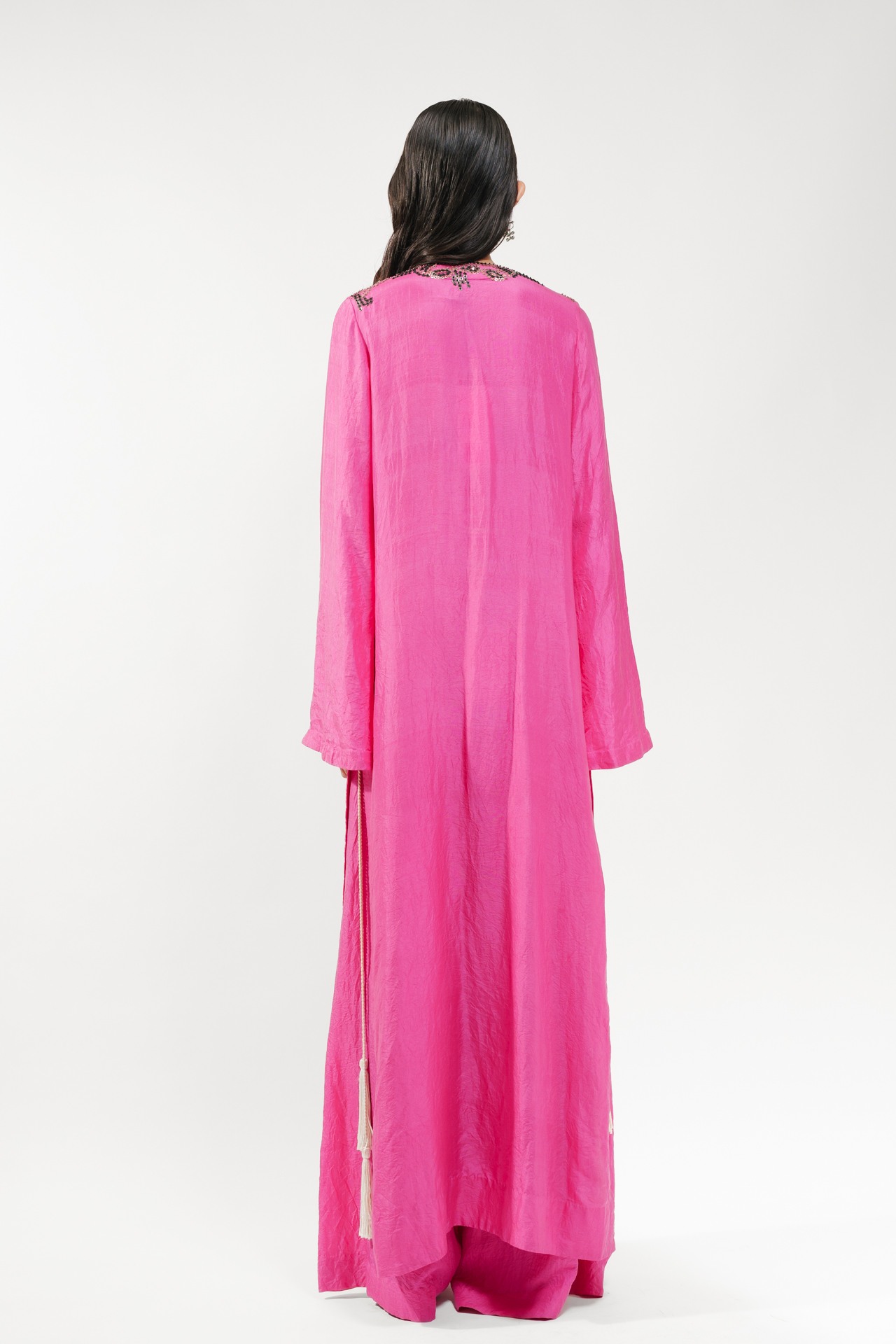 Long Kurta and Trouser Set