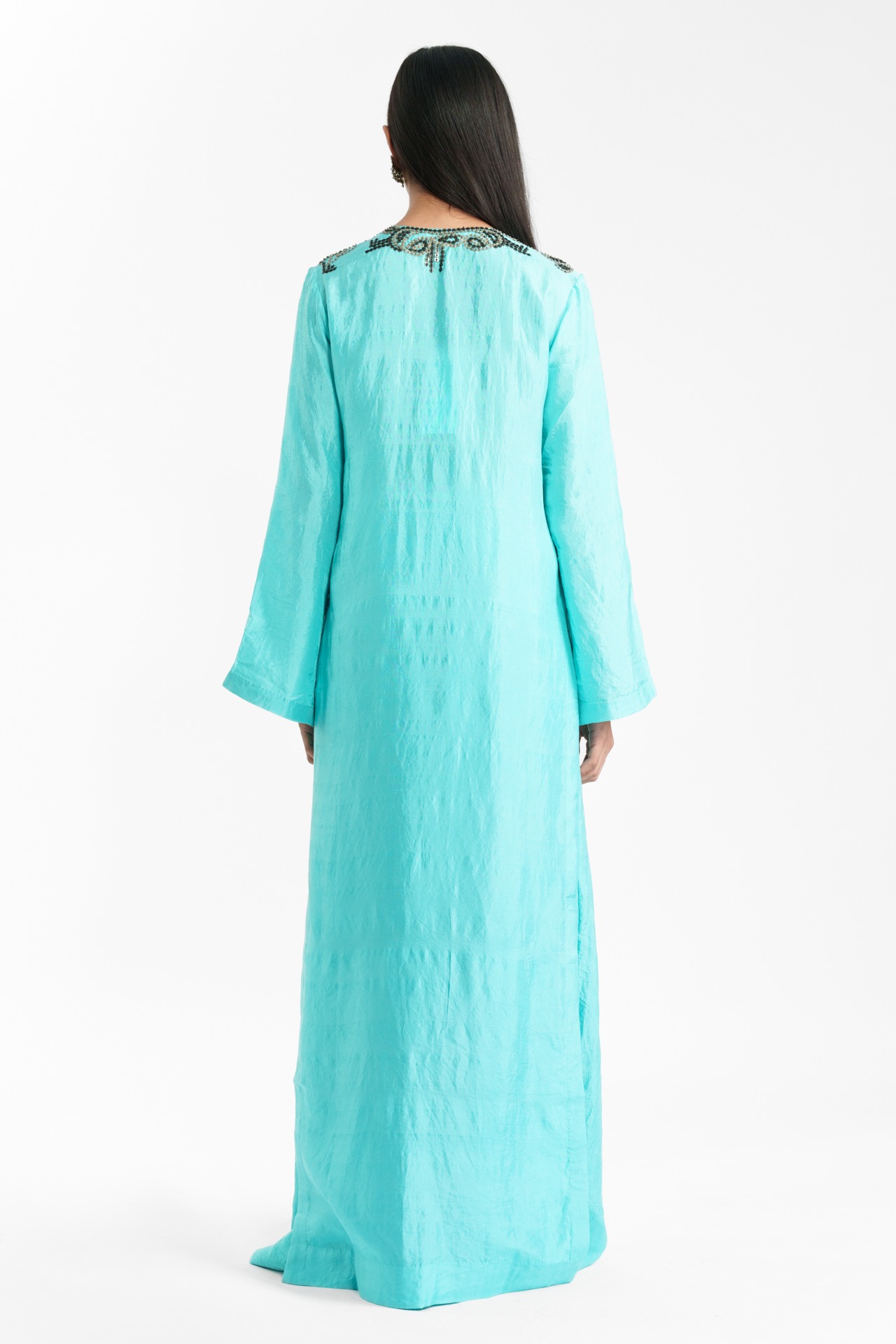 Long Kurta and Trouser Set