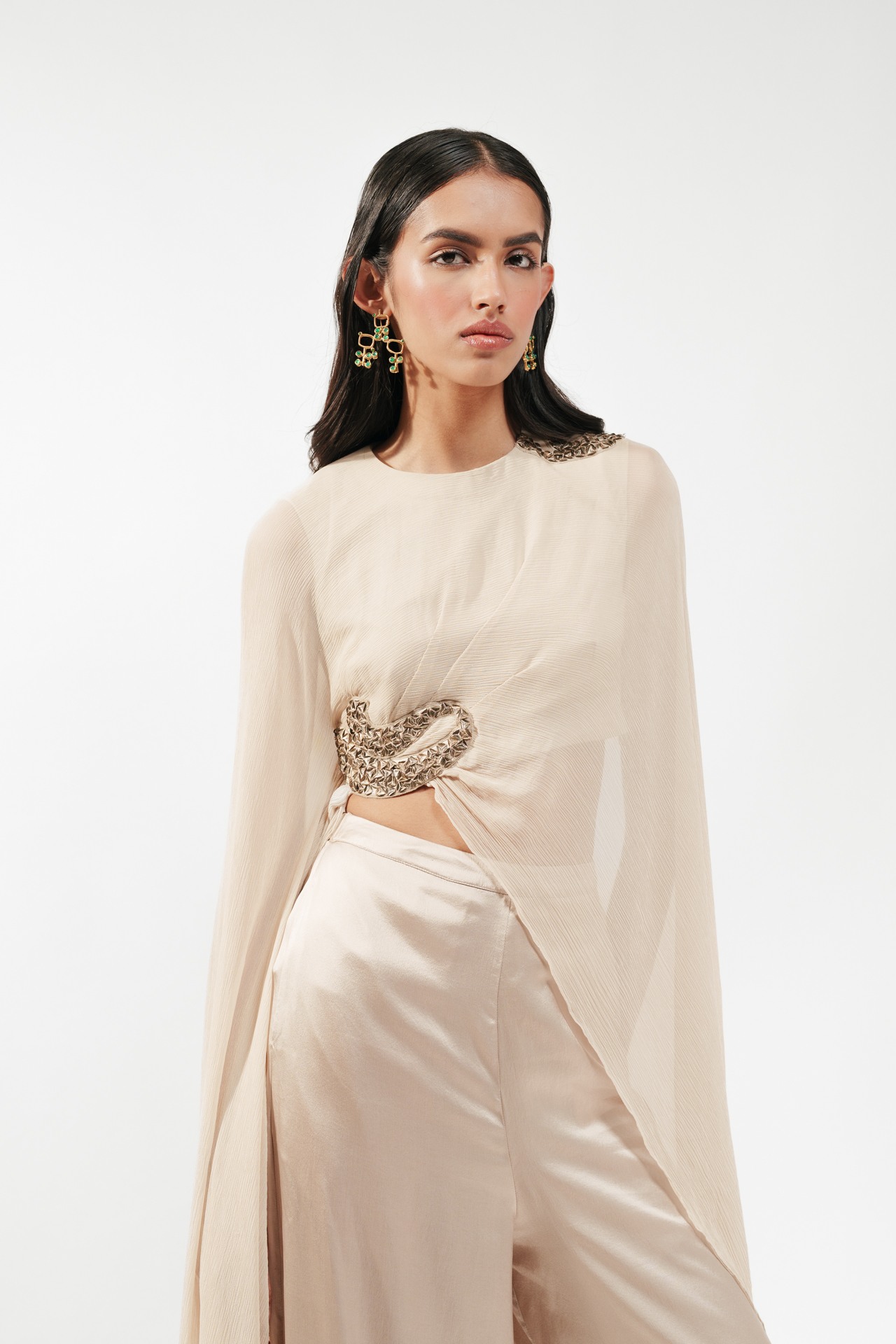 Dupata Cape with Trouser