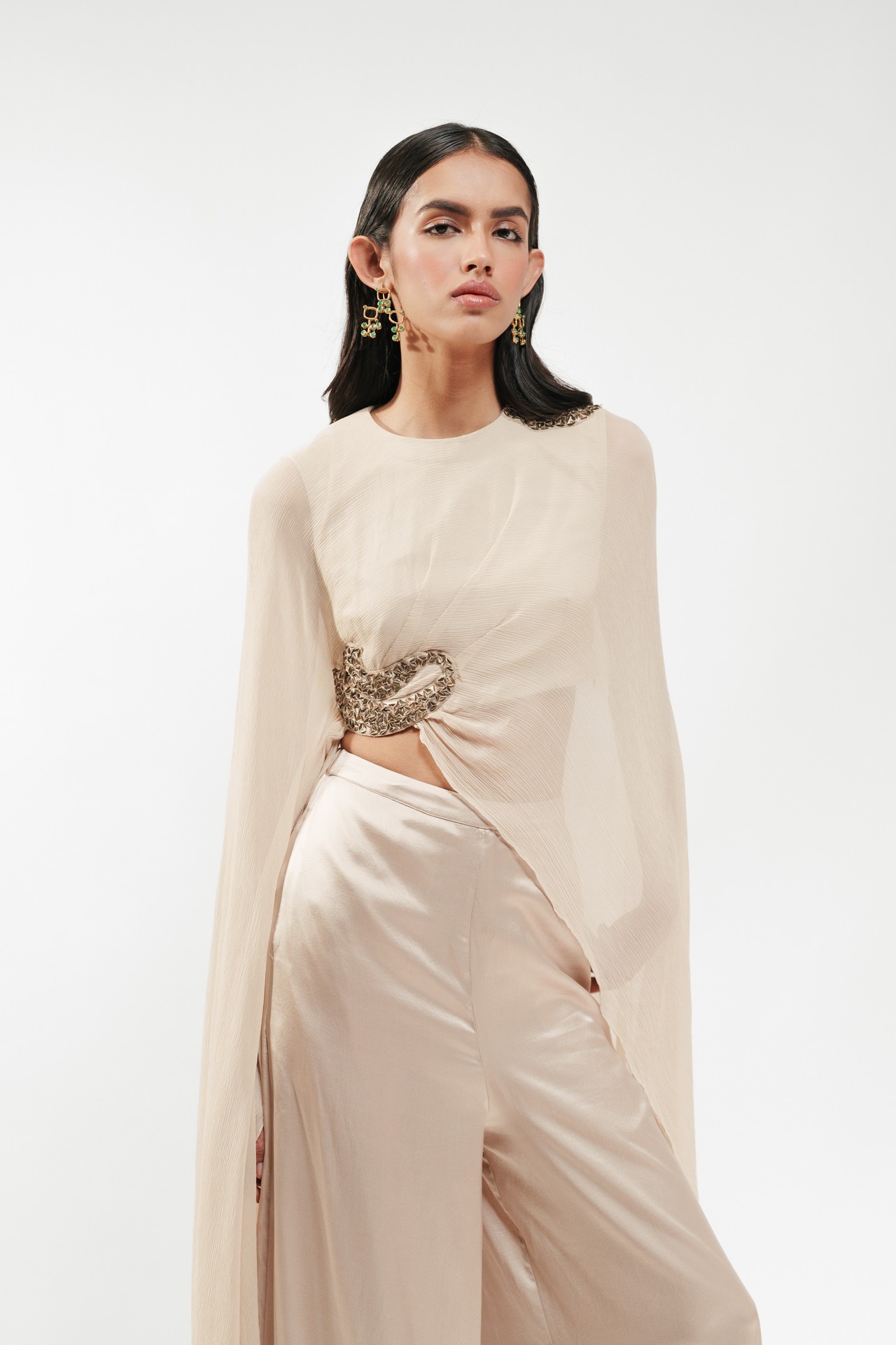 Dupata Cape with Trouser