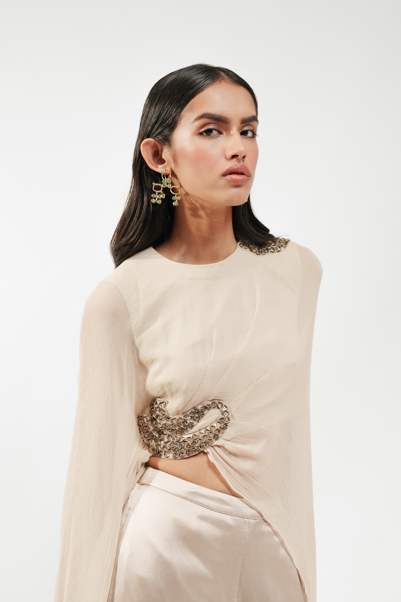 Dupata Cape with Trouser