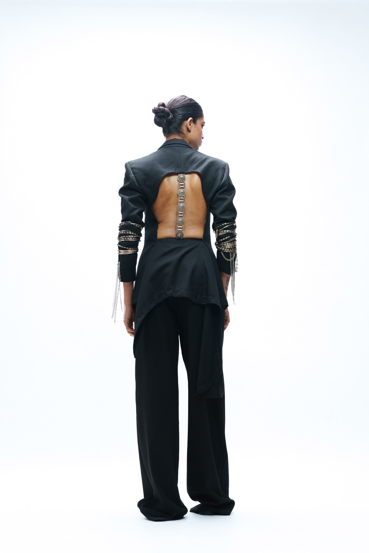 Jewel Highlight Blazer and Trouser Set