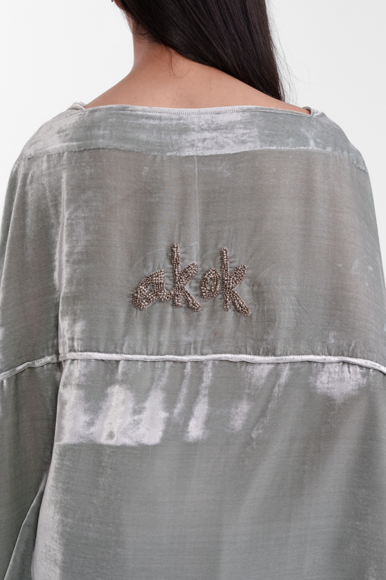 Fluid Draped Statement Jacket