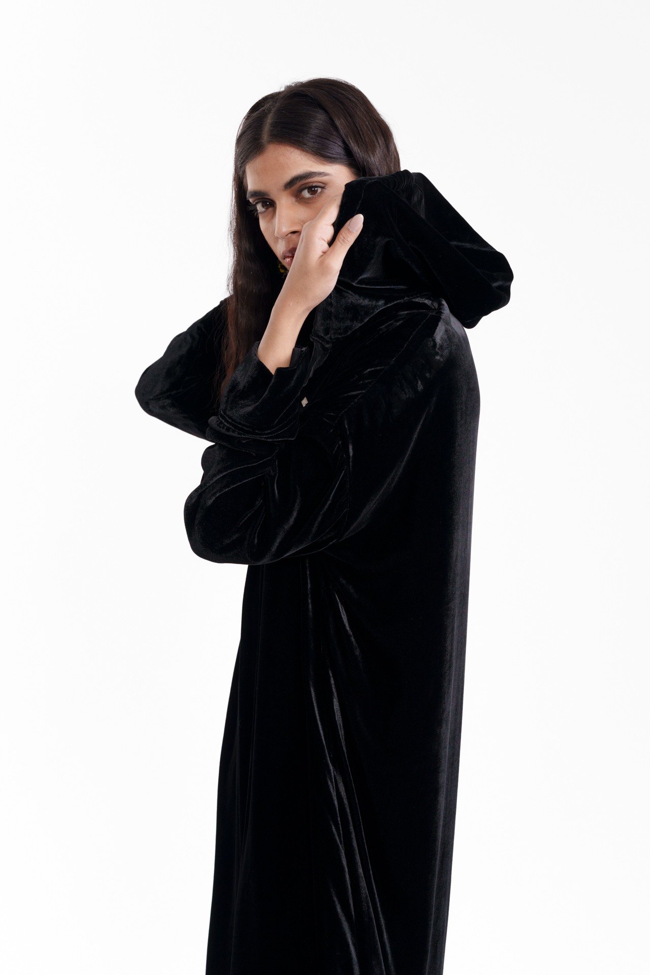 Classic Velvet Black Dress