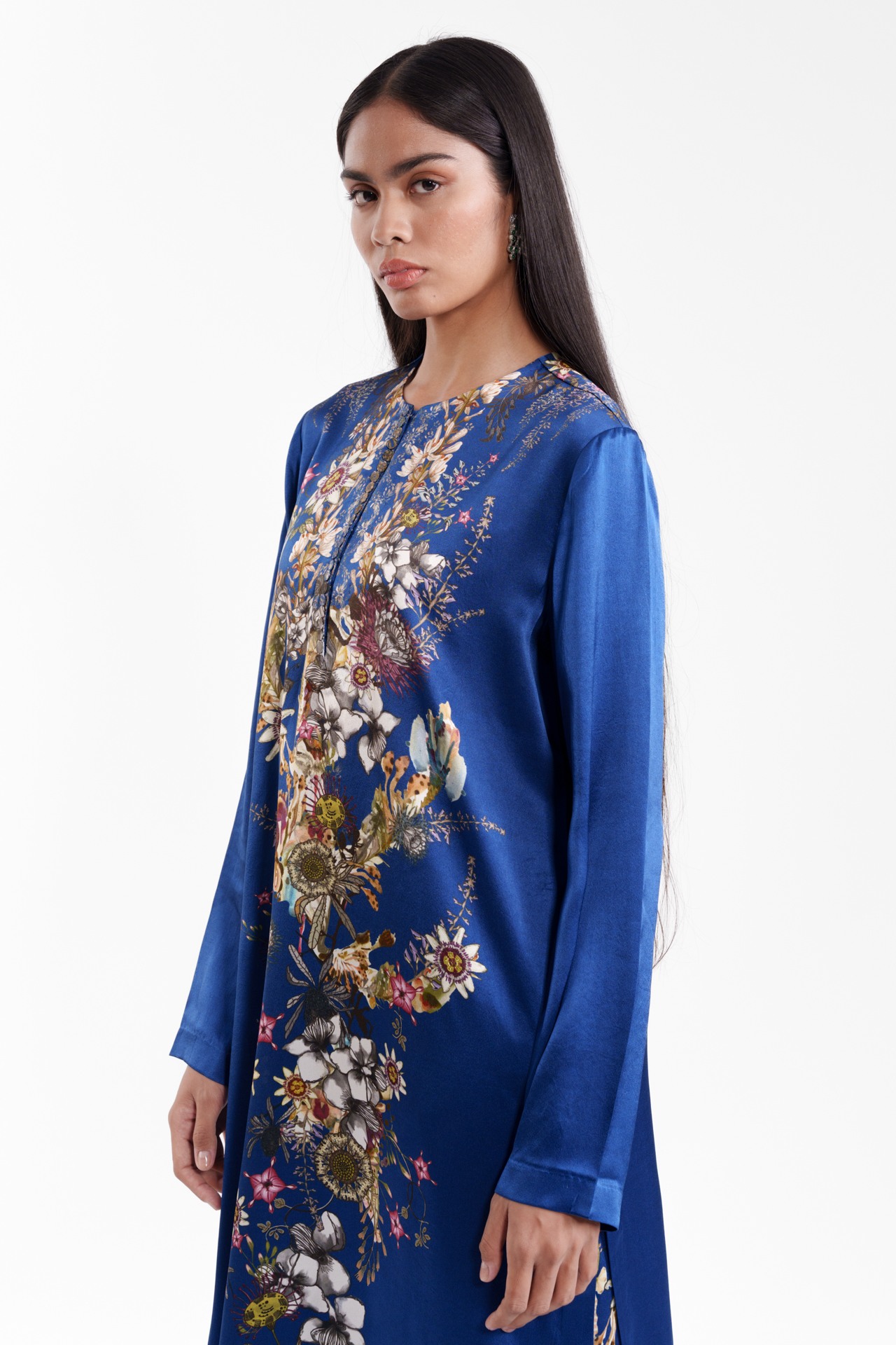 Printed Kurta and Trouser Set