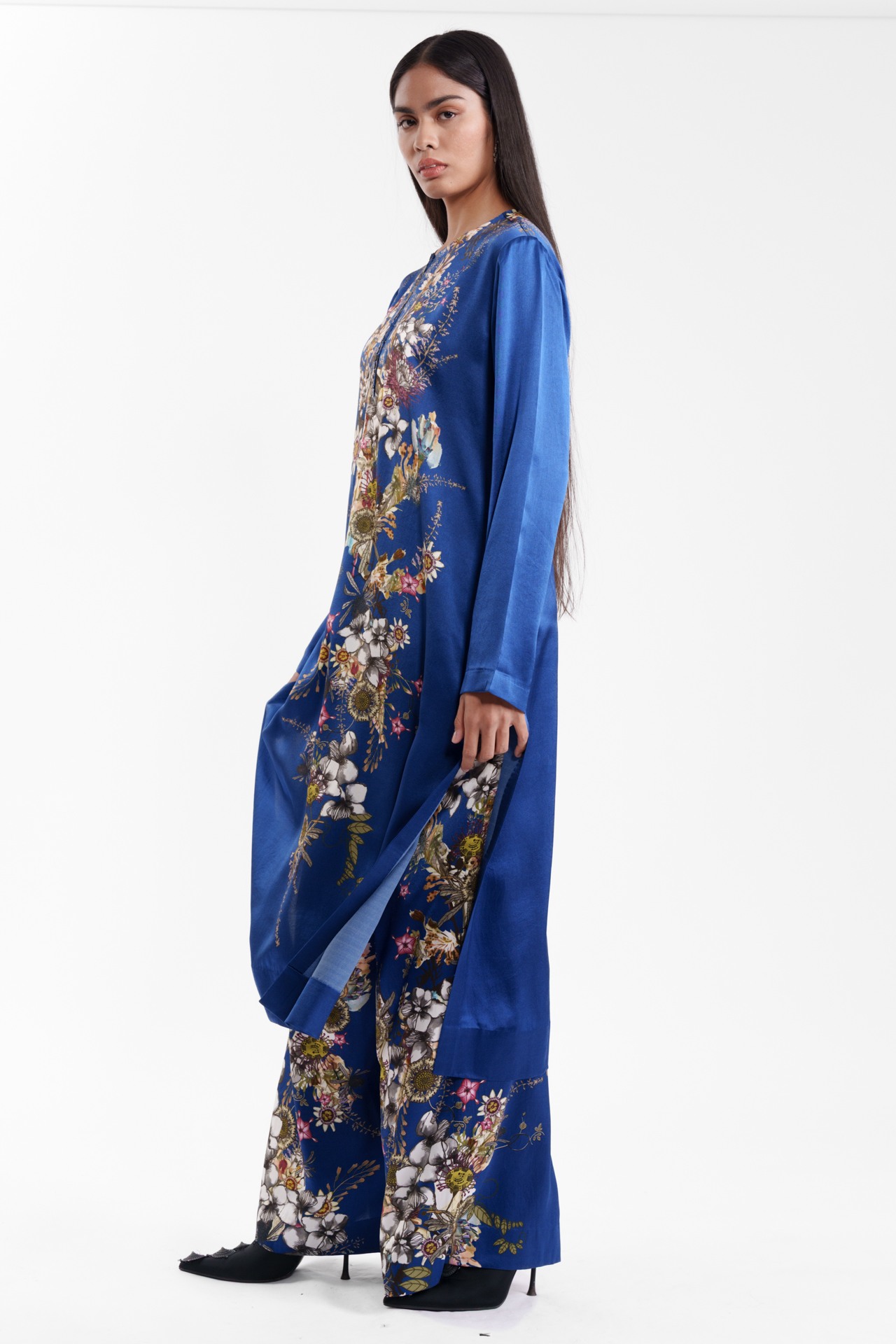 Printed Kurta and Trouser Set