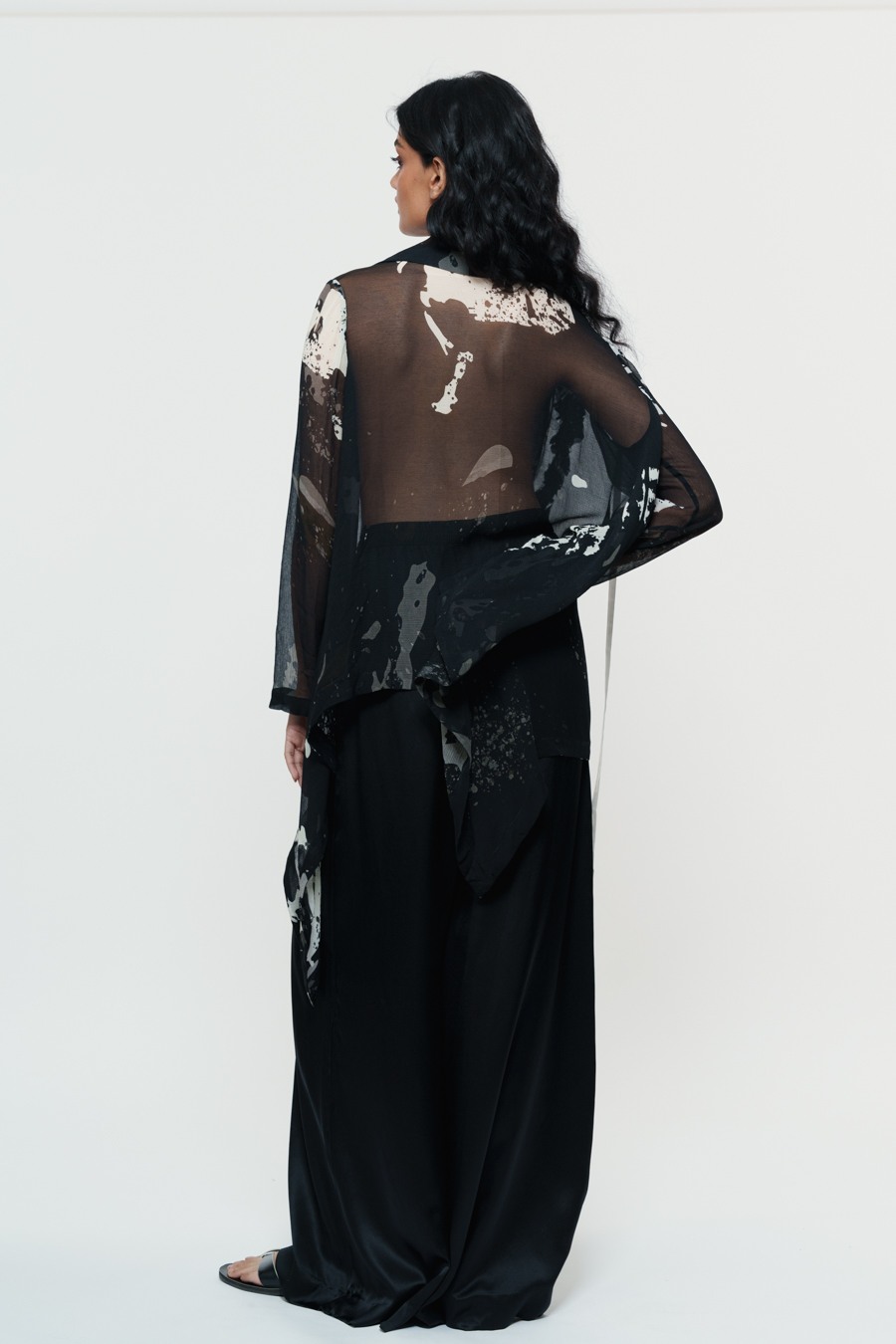 Chiffon Shirt with Trouser