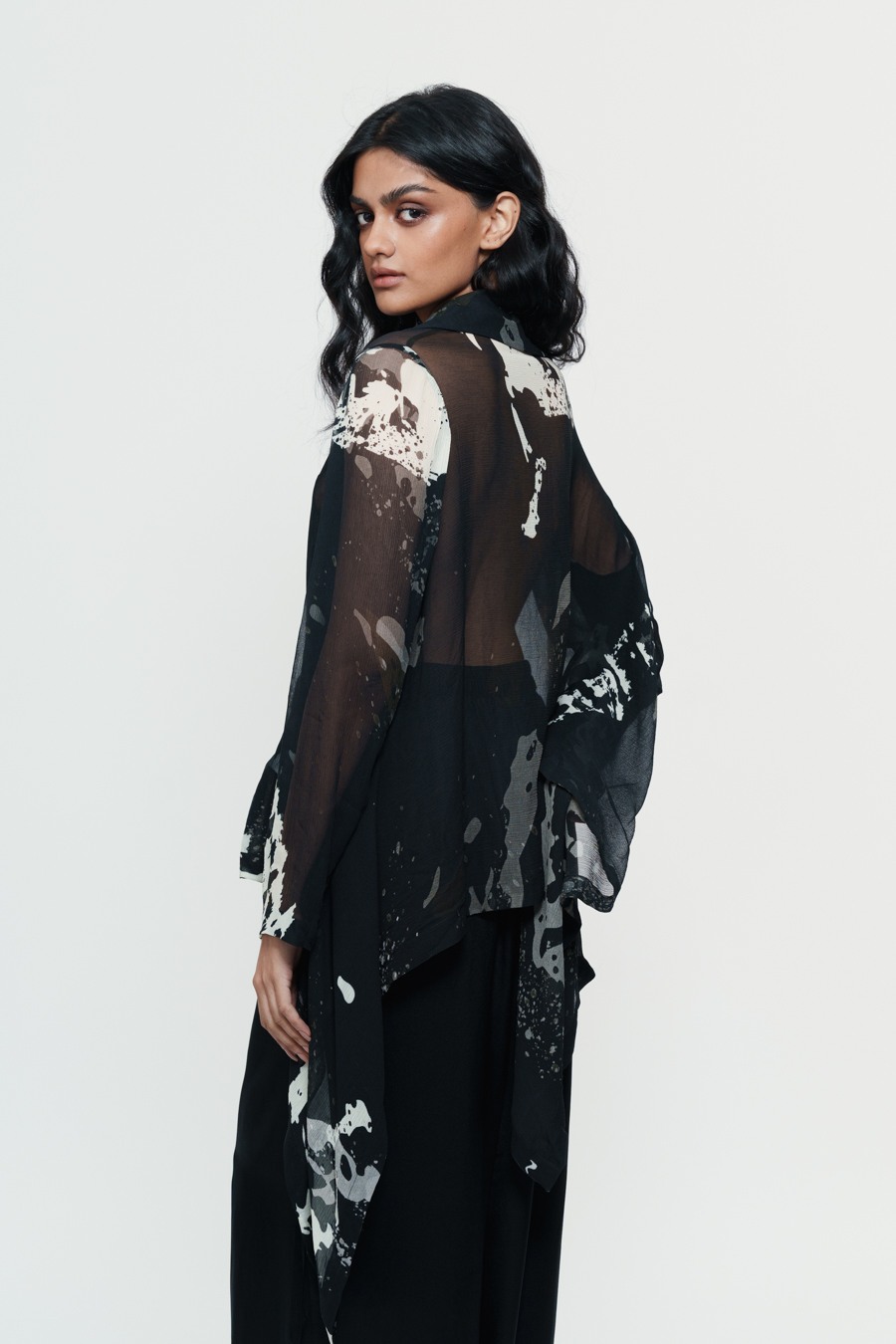 Chiffon Shirt with Trouser