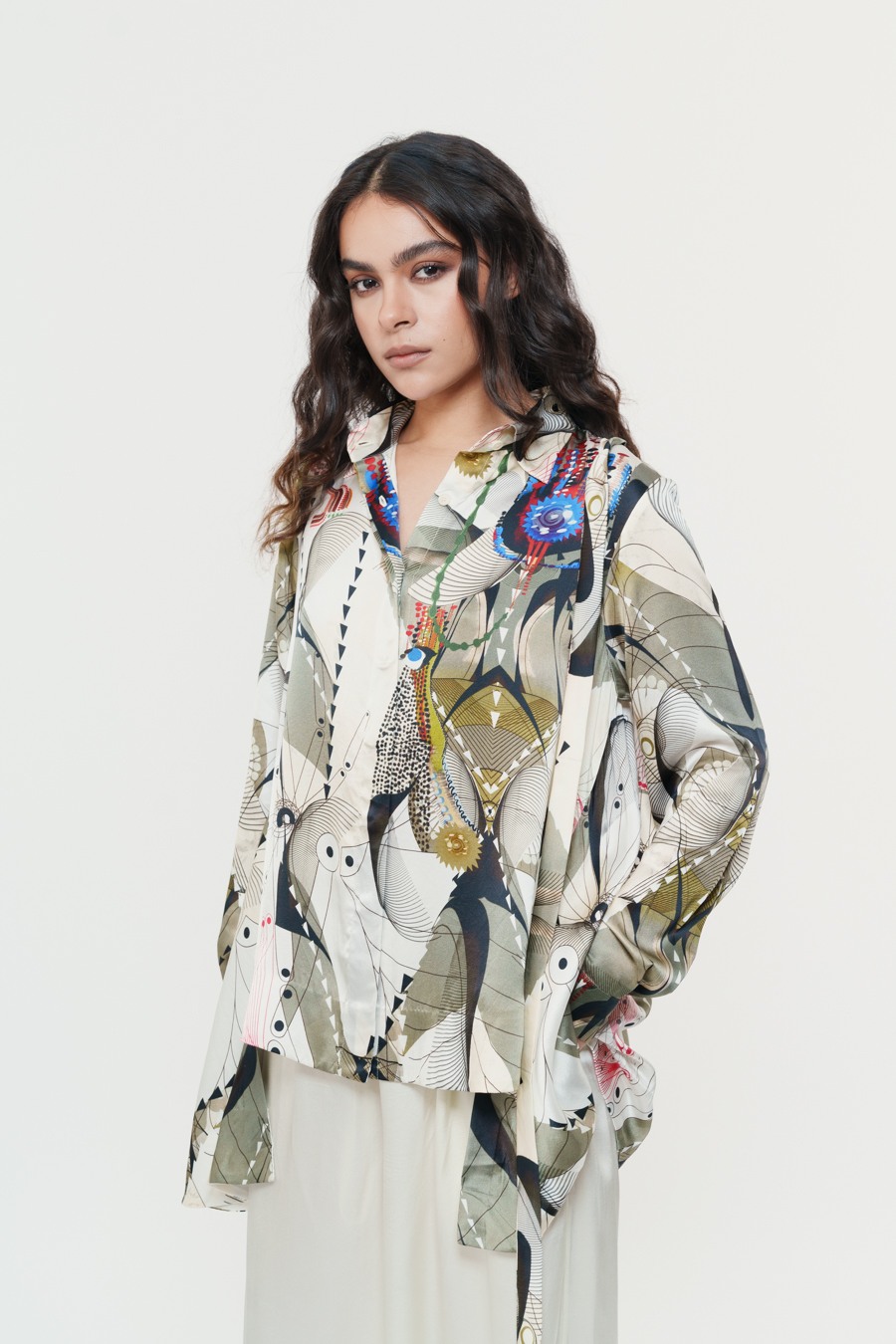 Astral Print Multicolor Shirt